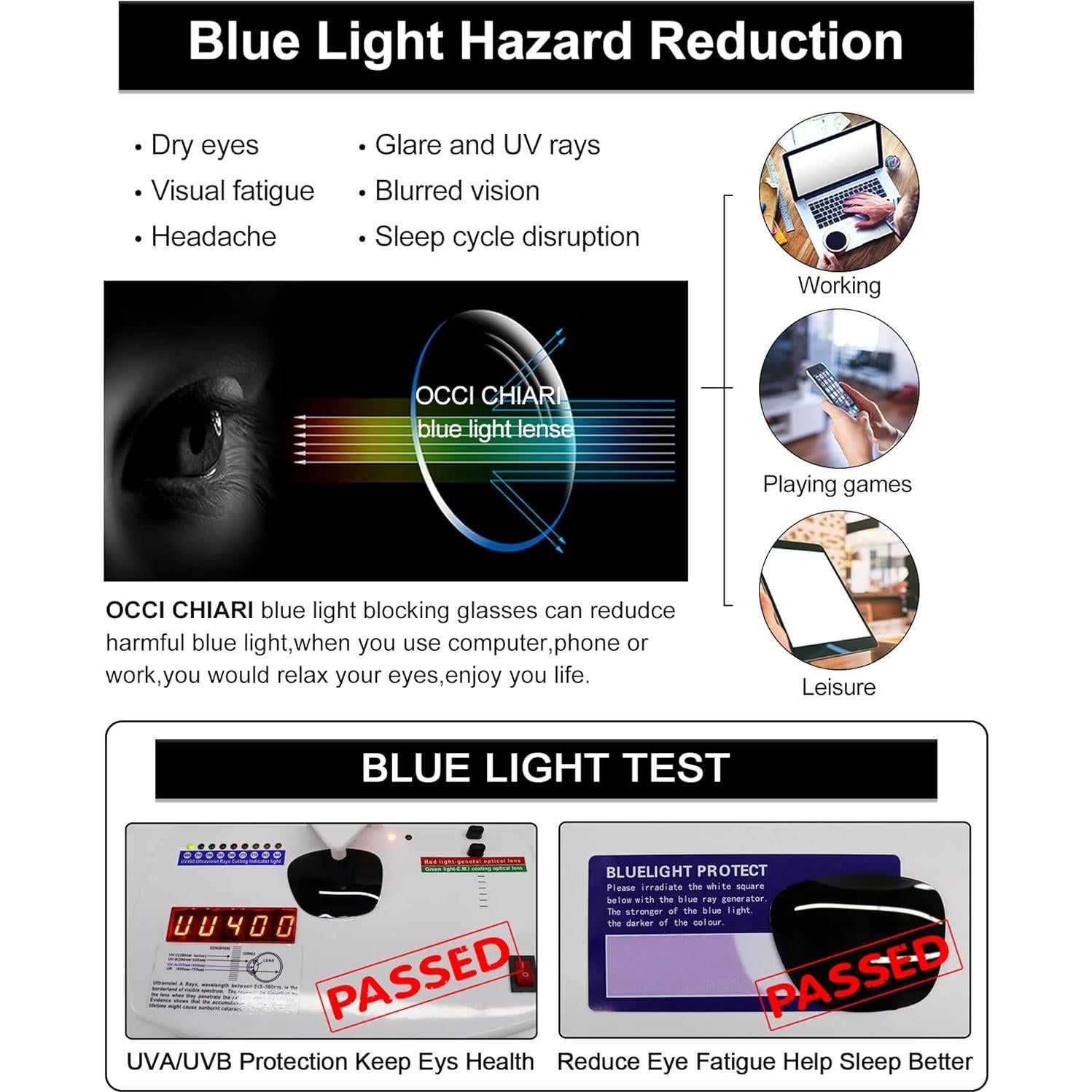 Gafas de sol OCCI CHIARI 2.0 para lectura UV400