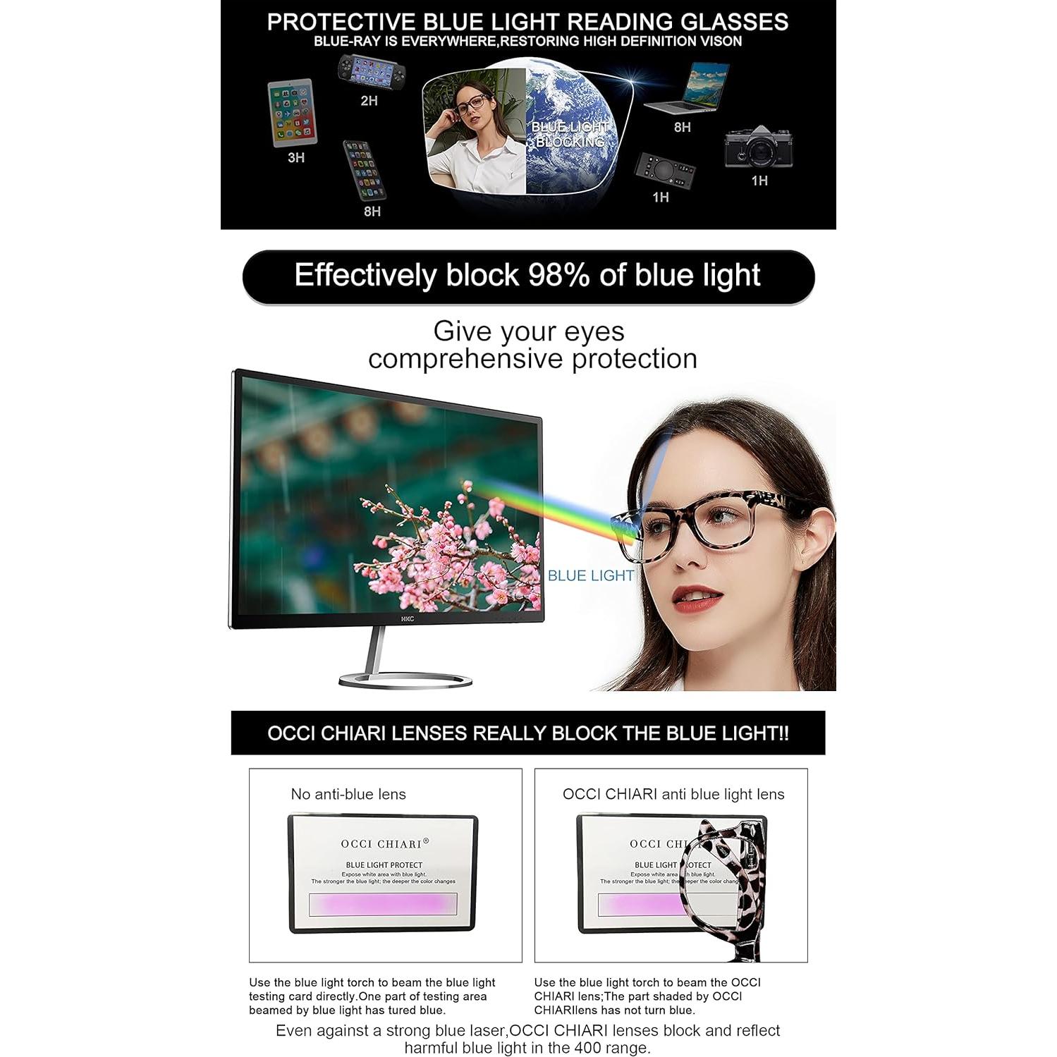 Gafas de Lectura OCCI CHIARI 4.0 Luz Azul para Mujeres
