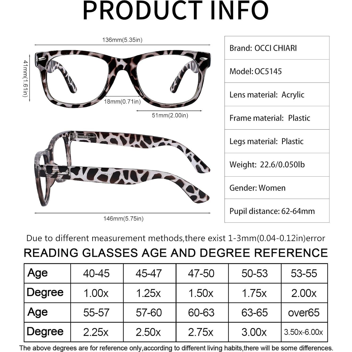 Gafas de Lectura OCCI CHIARI 4.0 Luz Azul para Mujeres