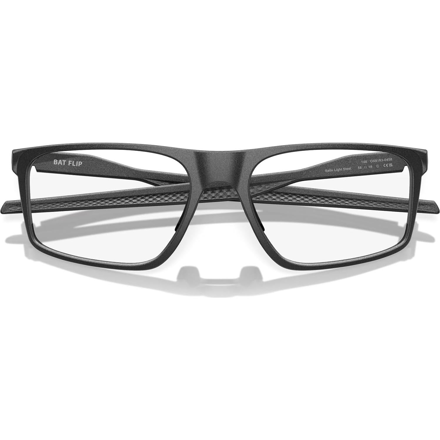 Gafas recetadas Oakley OX8183 Bat Flip Acero 56mm