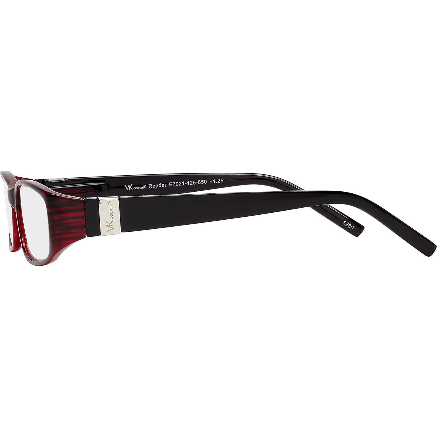 Gafas de lectura rosa Victoria Klein 7021 1.25x con estuche