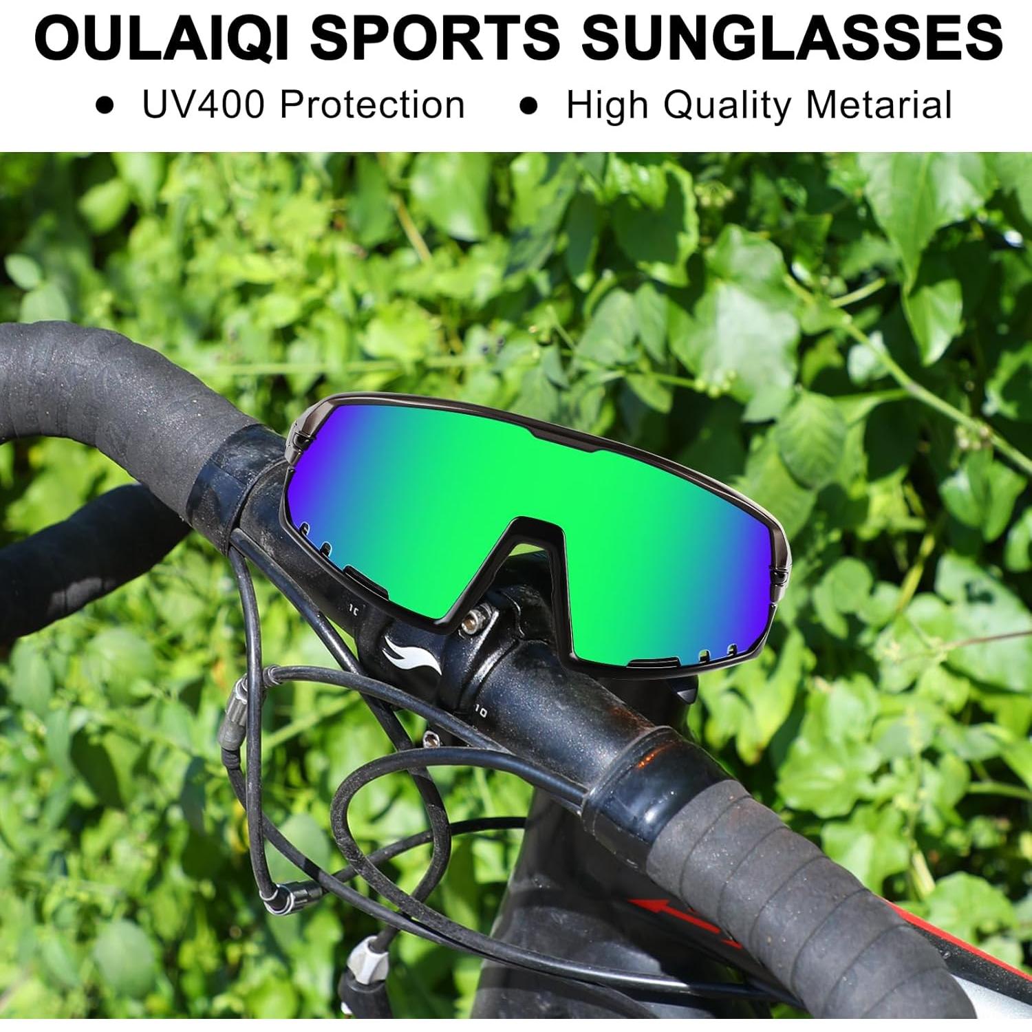 Gafas Deportivas OULAIQI UV400 para Ciclismo y Más