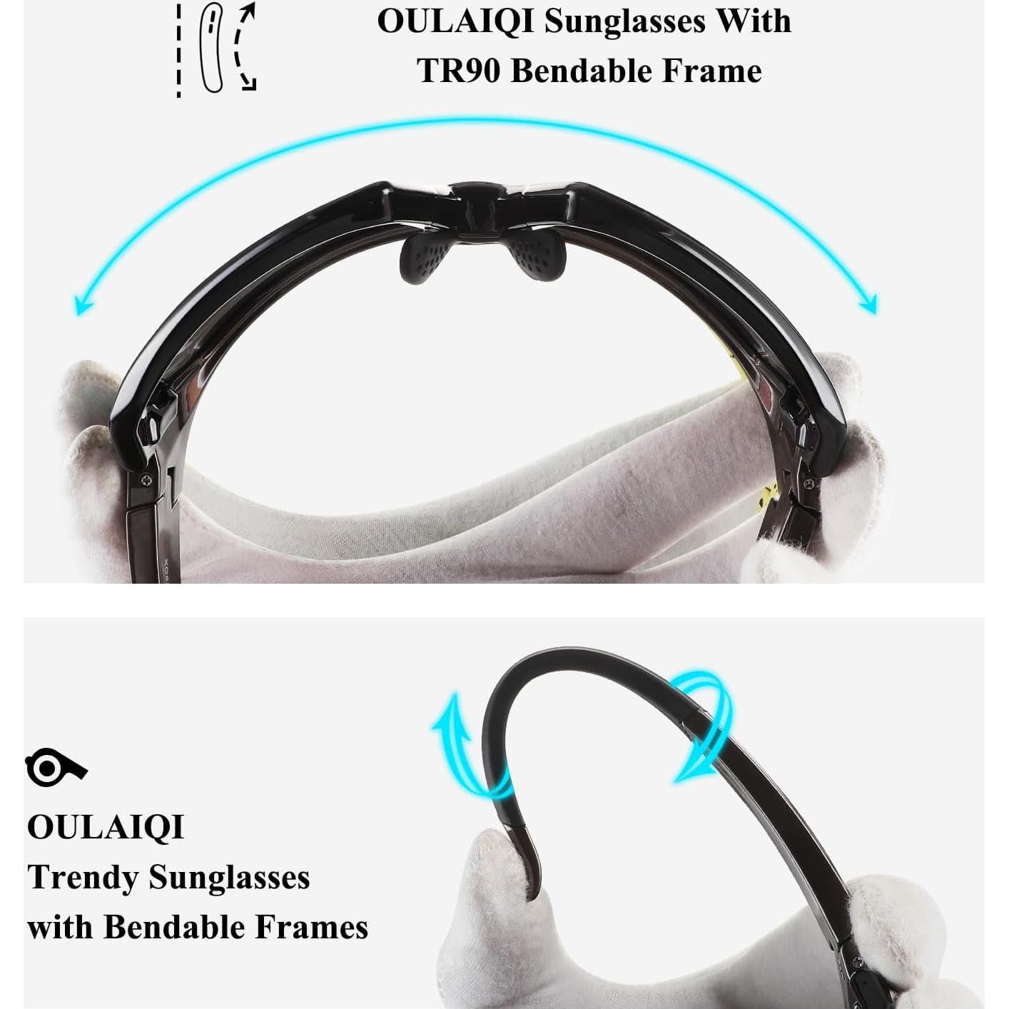 Gafas Deportivas OULAIQI UV400 para Ciclismo y Más