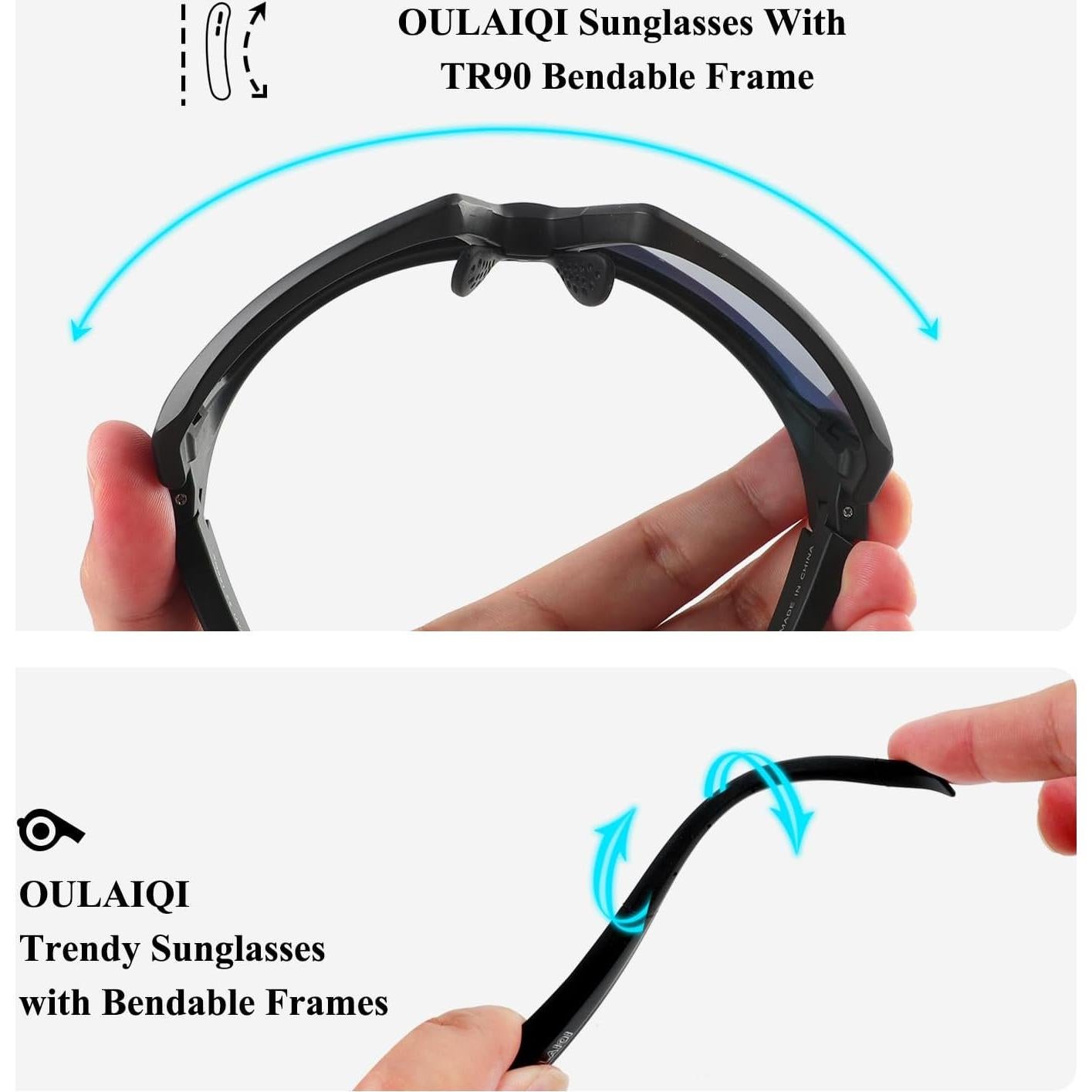 Gafas Deportivas OULAIQI UV400 para Ciclismo y Más
