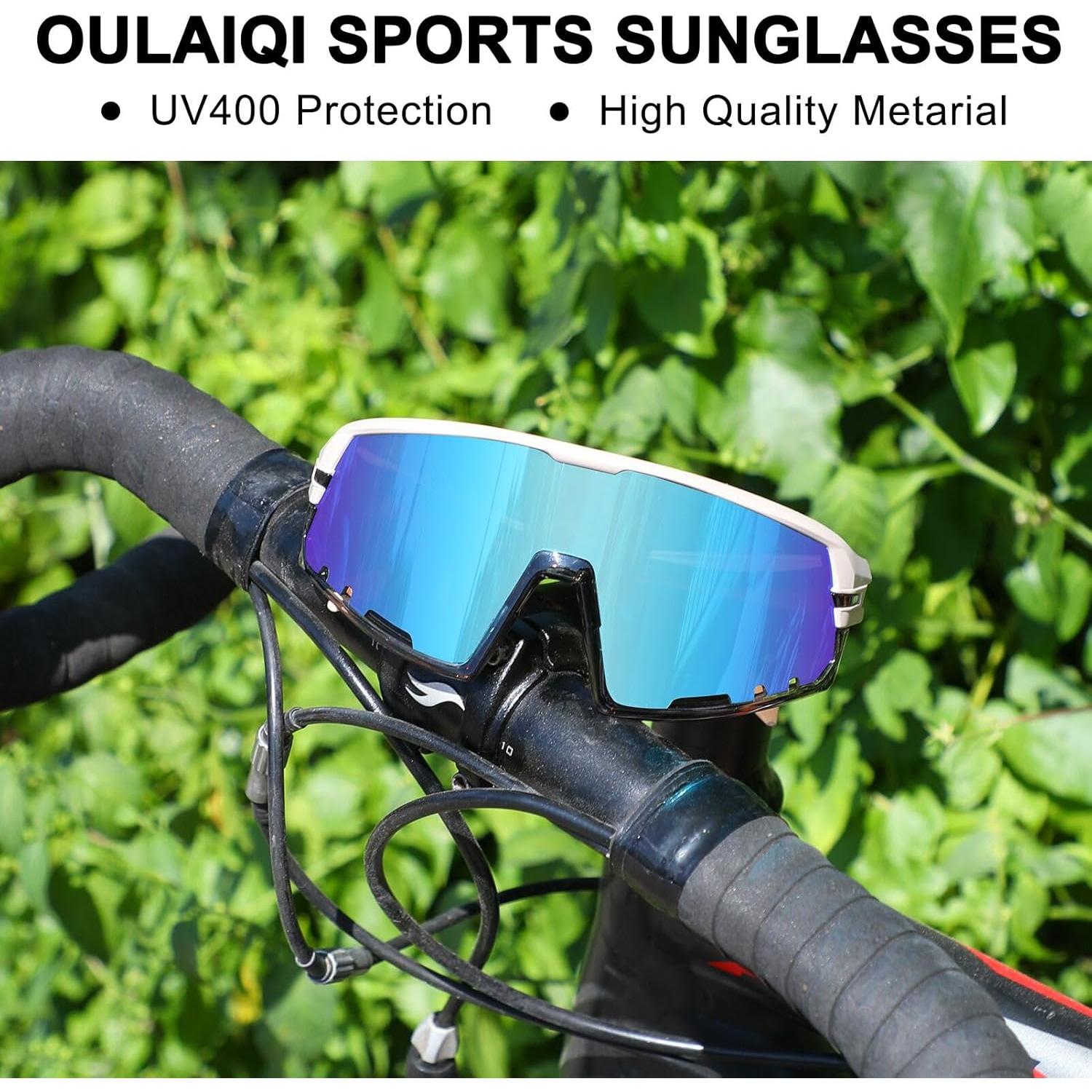 Gafas Deportivas OULAIQI UV400 para Ciclismo y Más