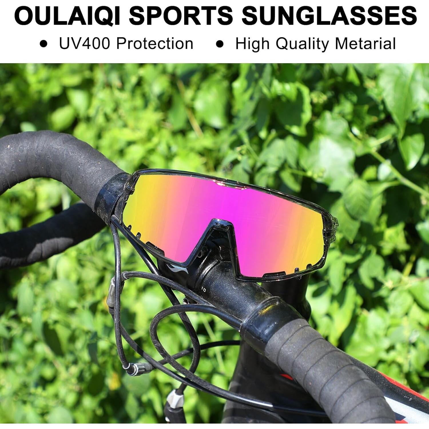 Gafas Deportivas OULAIQI UV400 para Ciclismo y Más