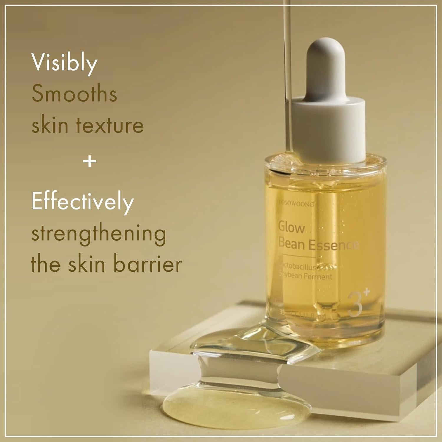 Esencia Facial Tosowoong Frijol Brillante 33ml Hidratante Exfoliante