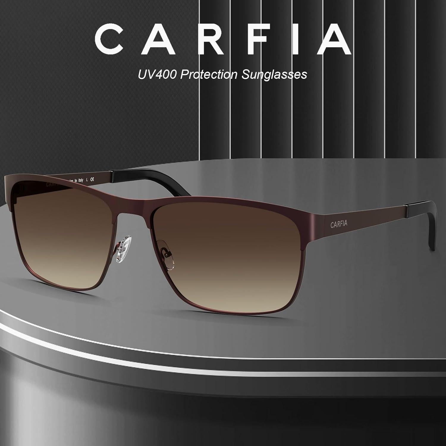 Gafas de sol CARFIA metal polarizadas UV400 para hombres