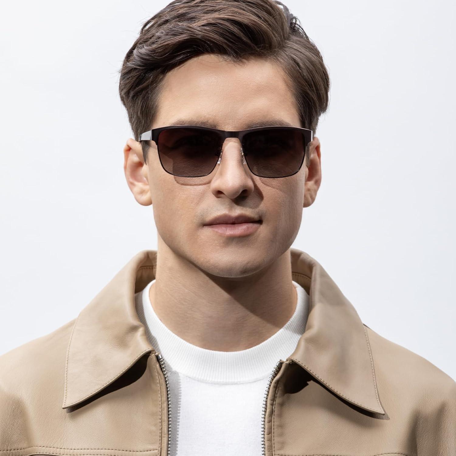 Gafas de sol CARFIA metal polarizadas UV400 para hombres