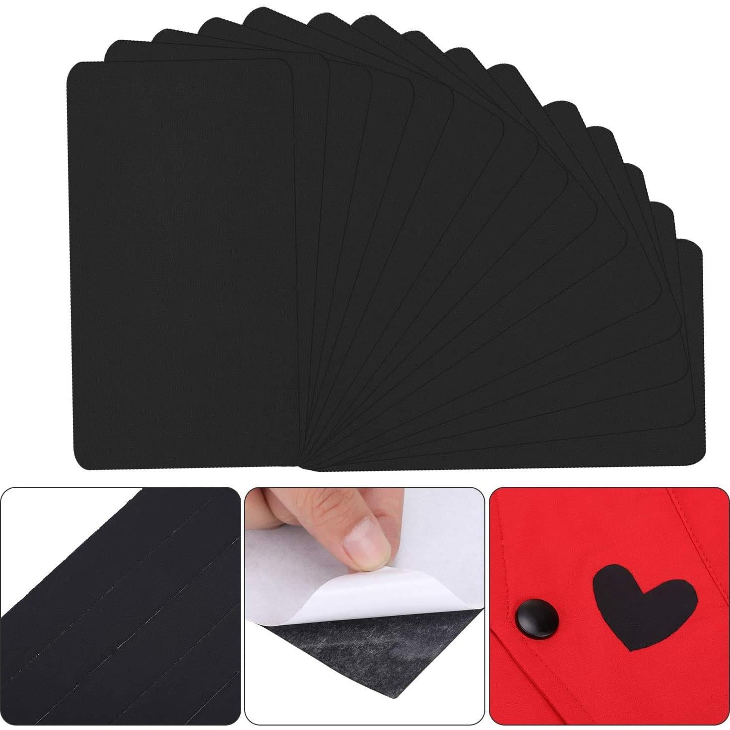 Parches de Reparación Autoadhesivos WILLBOND 8 Piezas Nylon 20x10cm