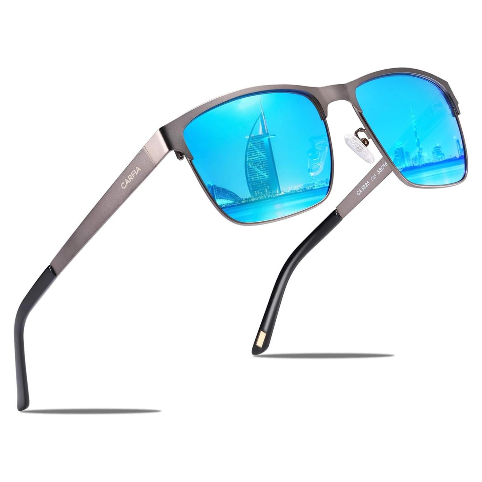 Gafas de sol CARFIA metal polarizadas UV400 para hombres
