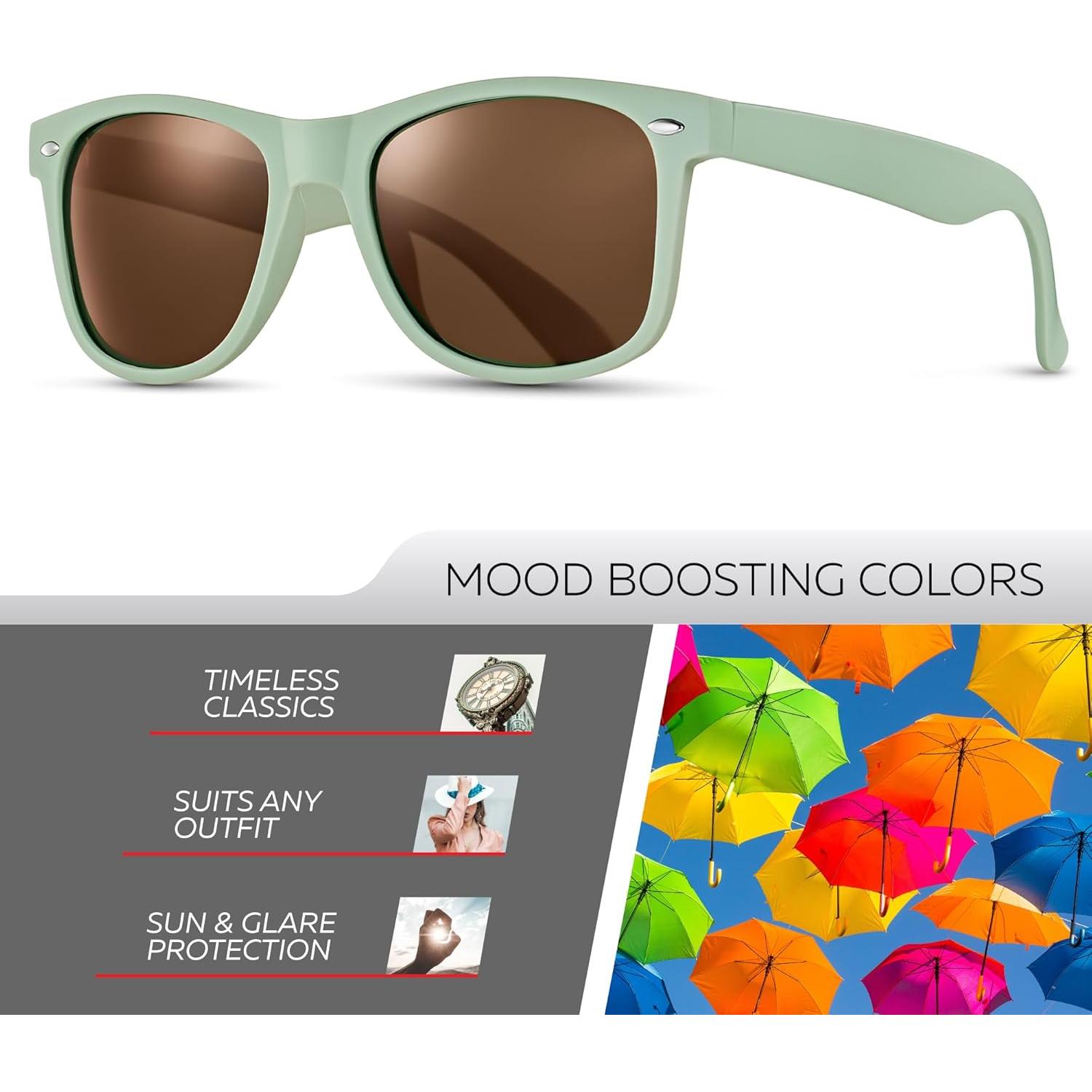 Gafas de sol polarizadas Retro Rewind unisex UV400