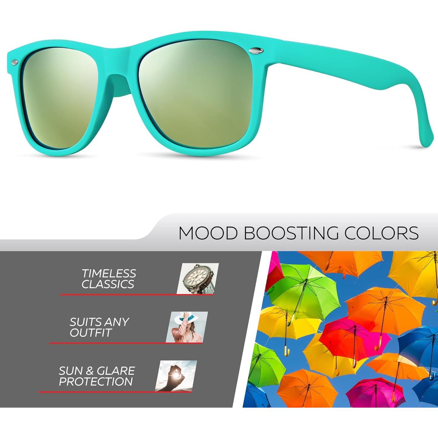 Gafas de sol polarizadas Retro Rewind unisex UV400