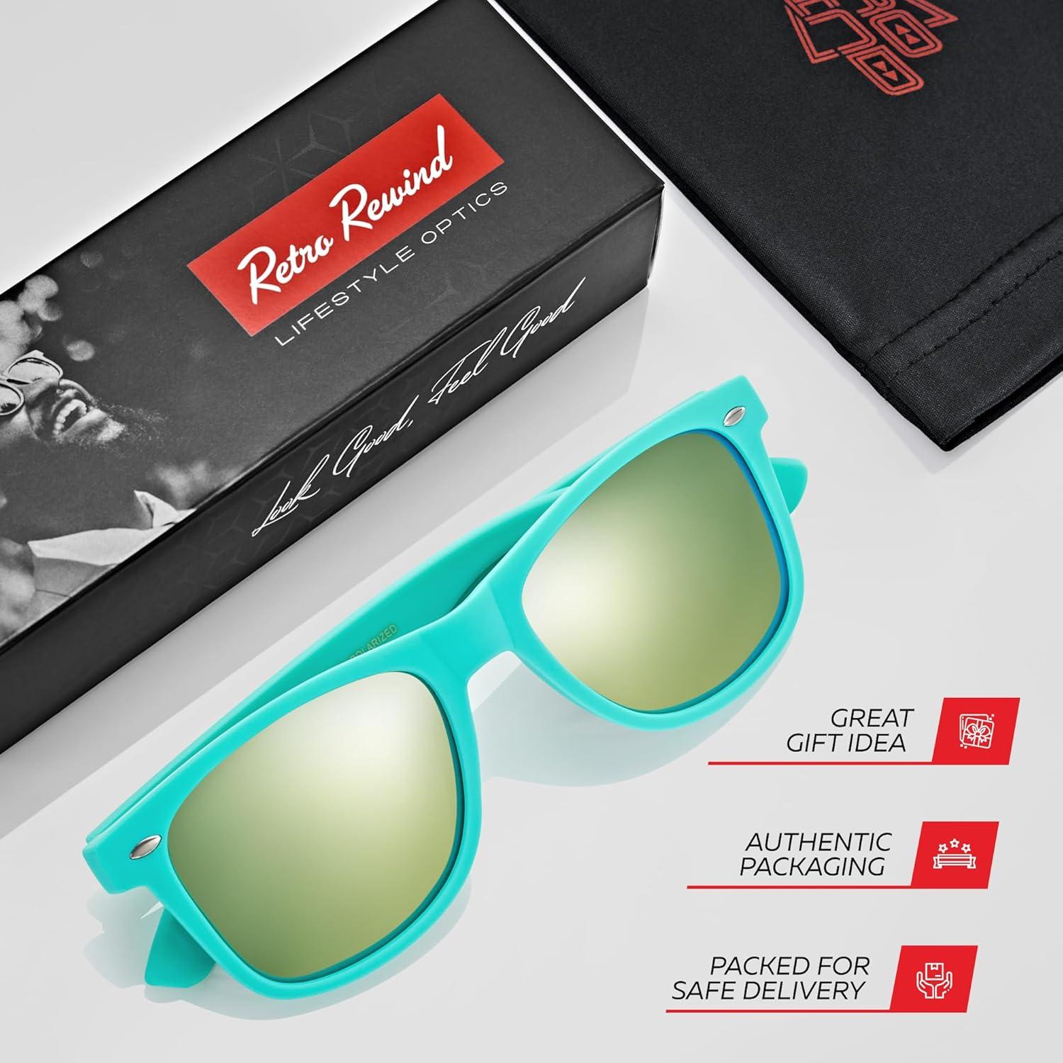 Gafas de sol polarizadas Retro Rewind unisex UV400