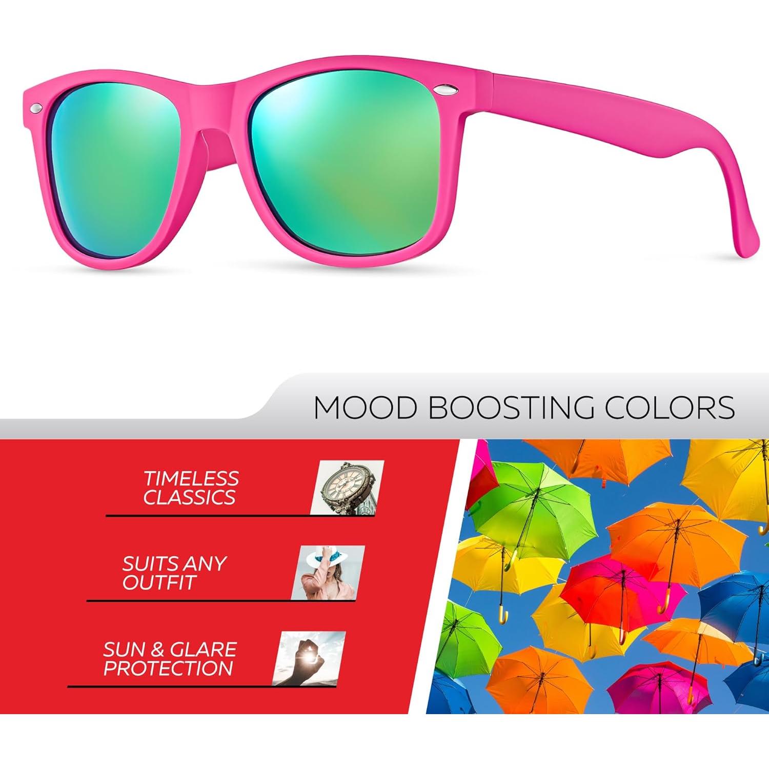 Gafas de sol polarizadas Retro Rewind UV400 unisex