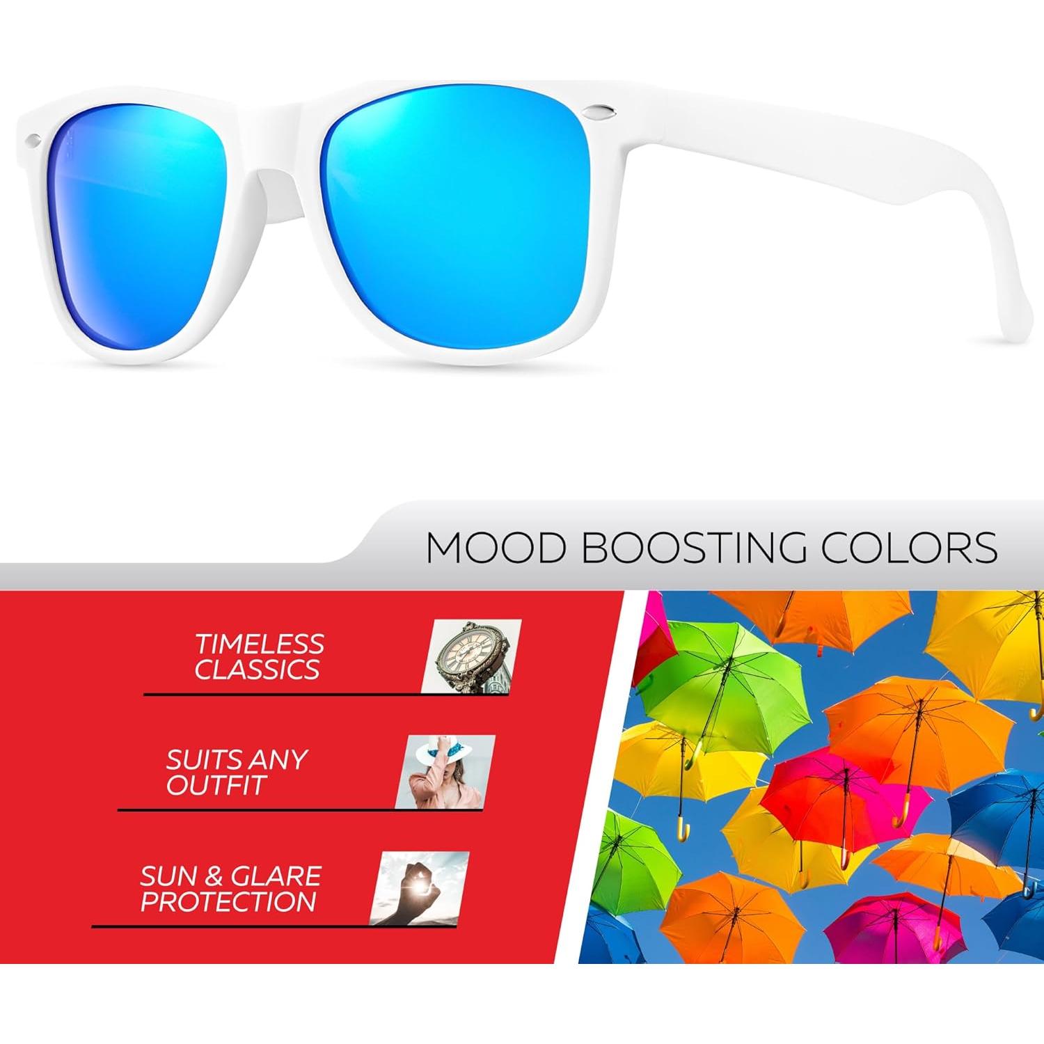 Gafas de sol polarizadas Retro Rewind unisex UV400