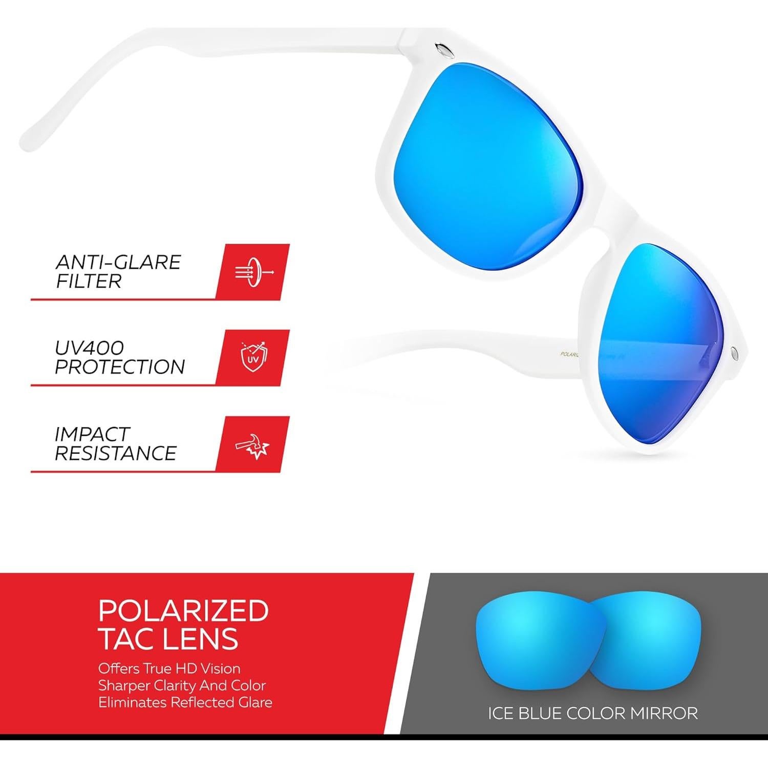 Gafas de sol polarizadas Retro Rewind unisex UV400