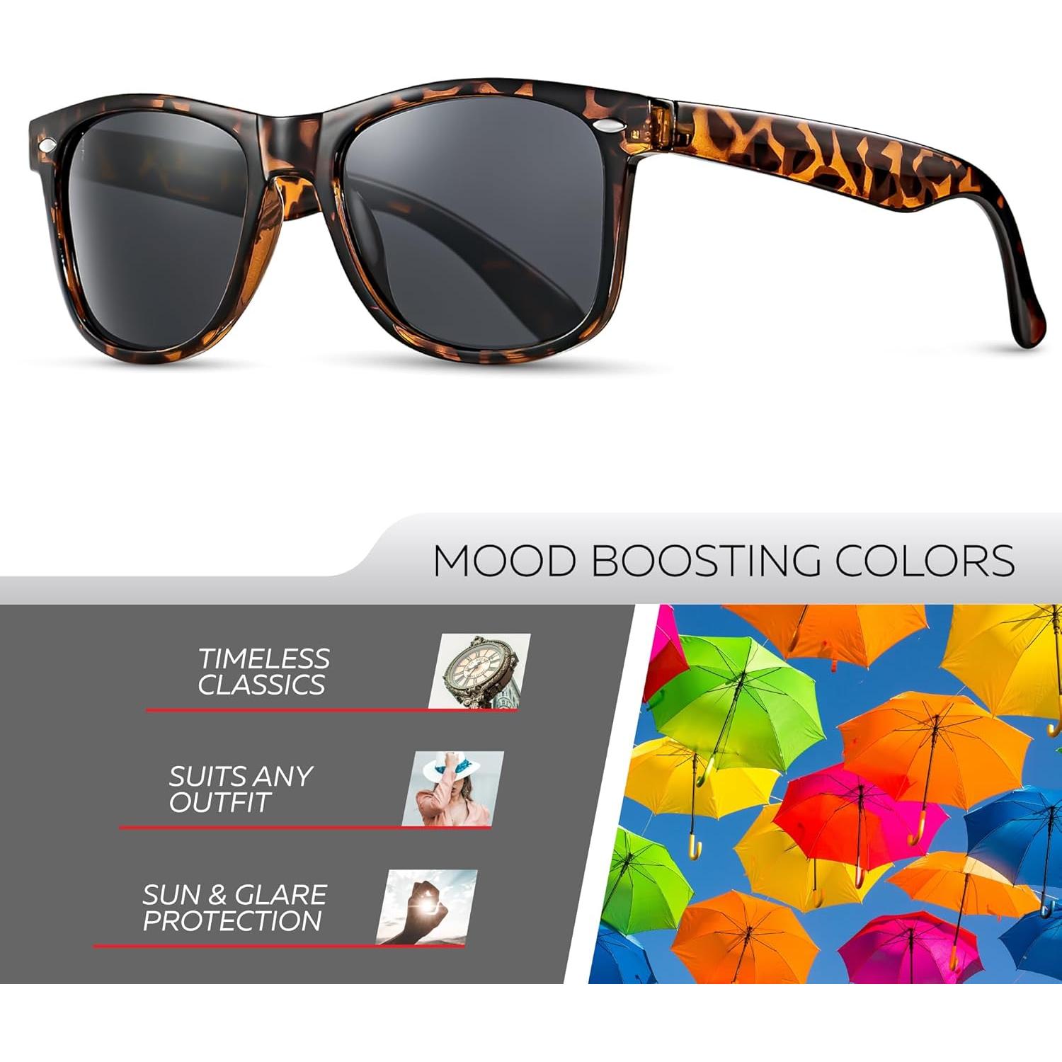 Gafas de sol polarizadas Retro Rewind unisex UV400