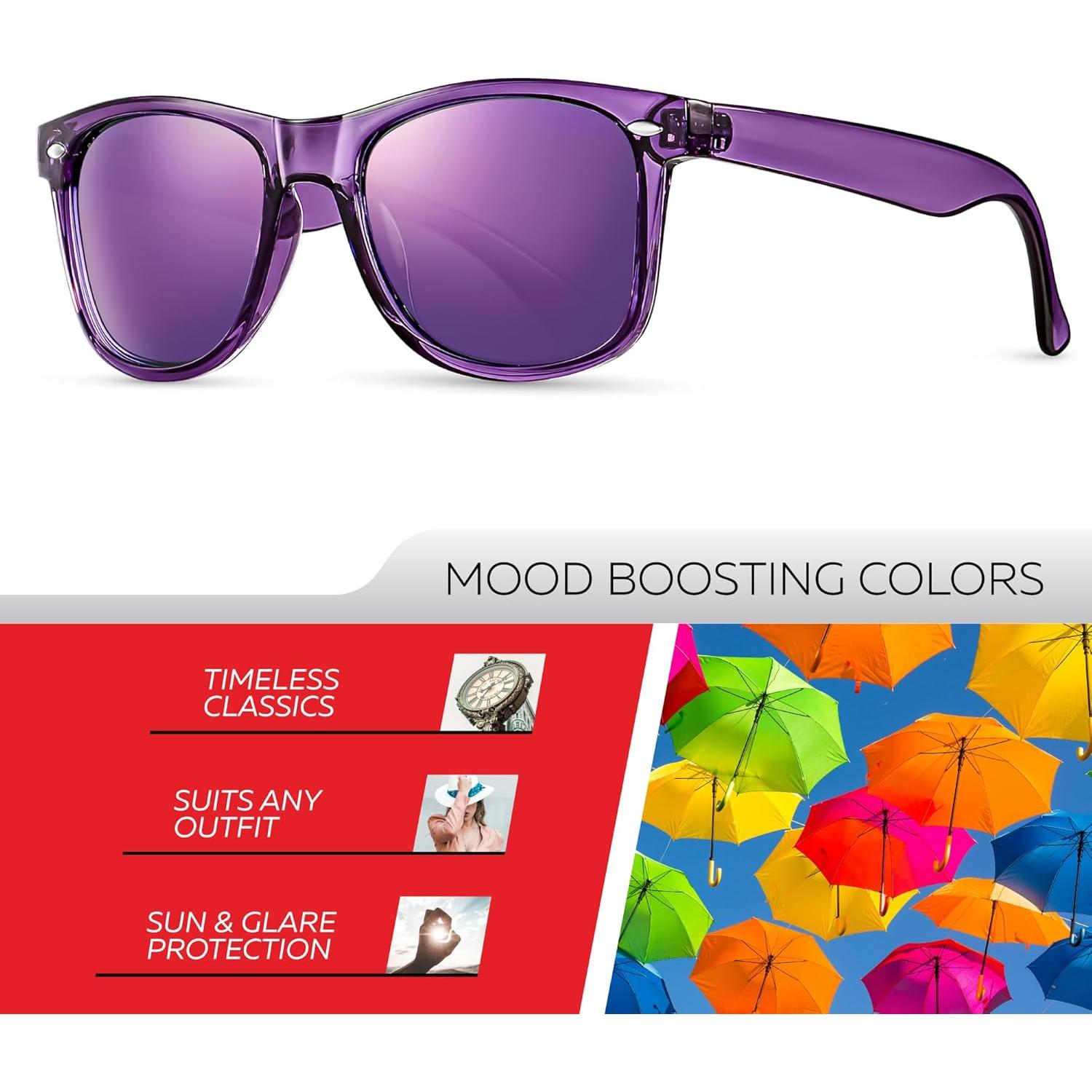 Gafas de sol polarizadas Retro Rewind UV400 unisex