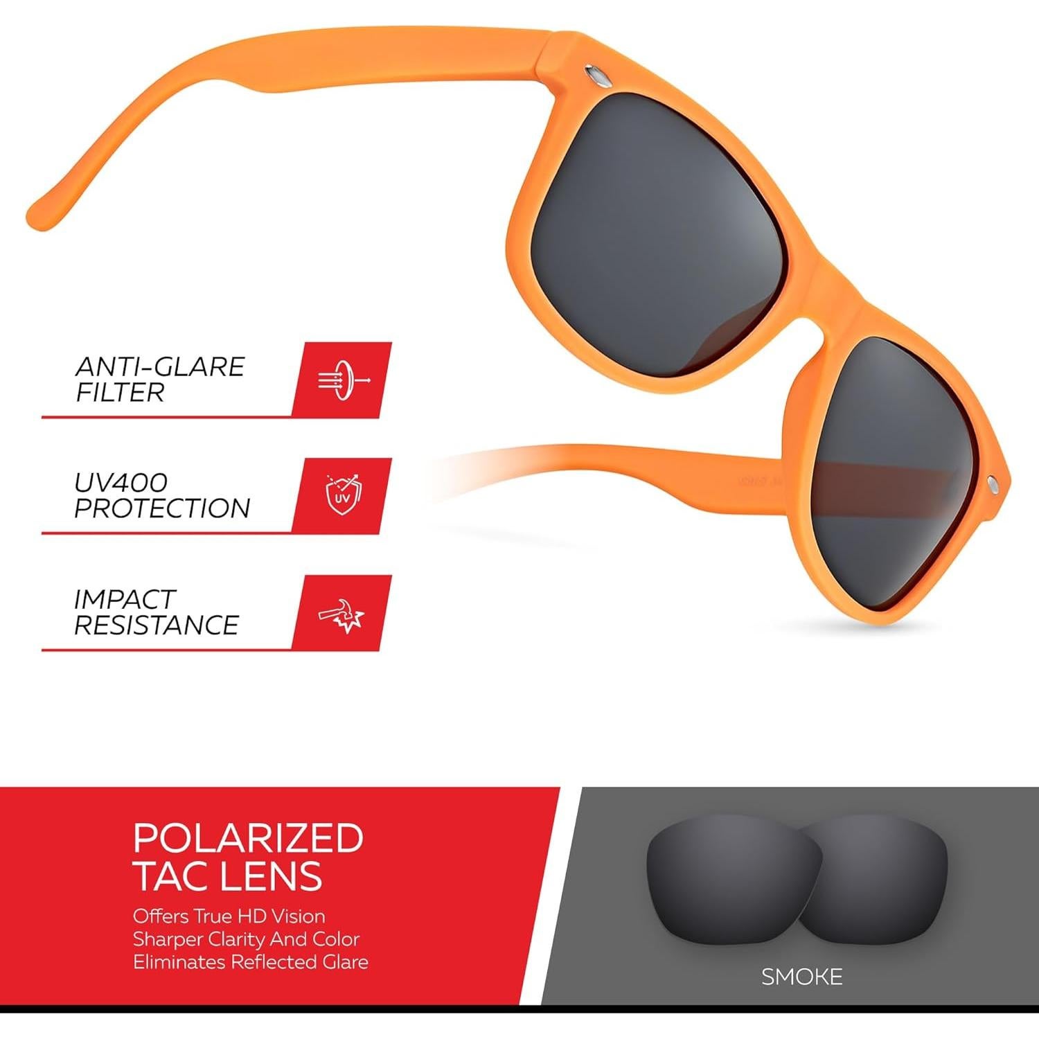Gafas de sol polarizadas Retro Rewind unisex UV400