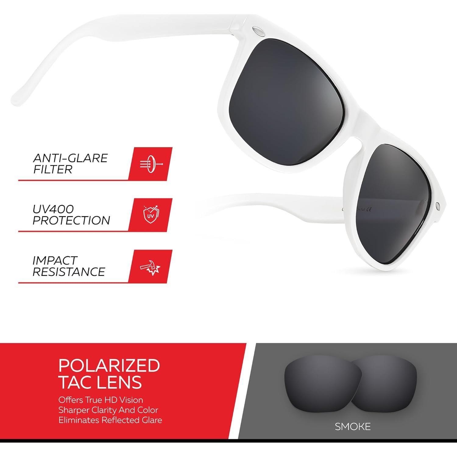 Gafas de sol polarizadas Retro Rewind unisex UV400