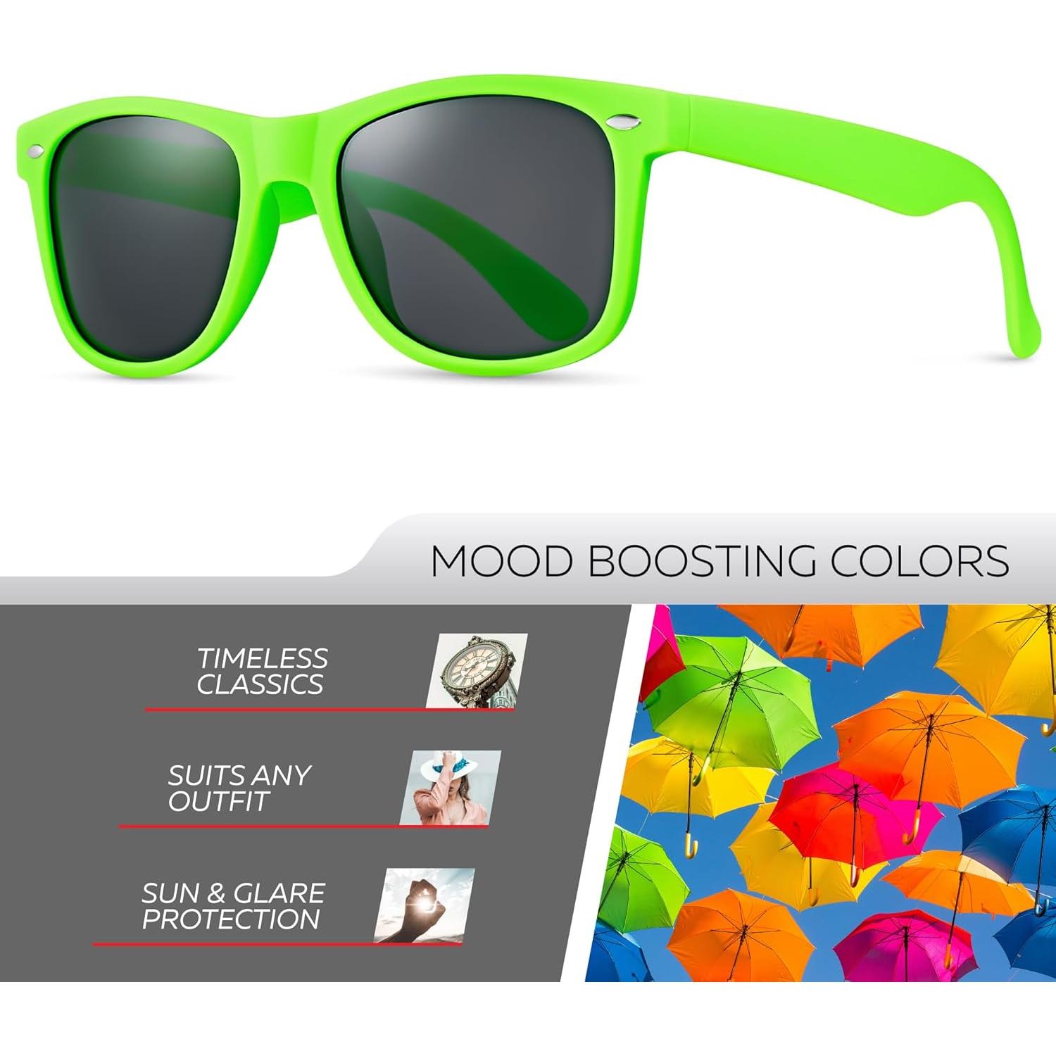 Gafas de sol polarizadas Retro Rewind UV400 Unisex