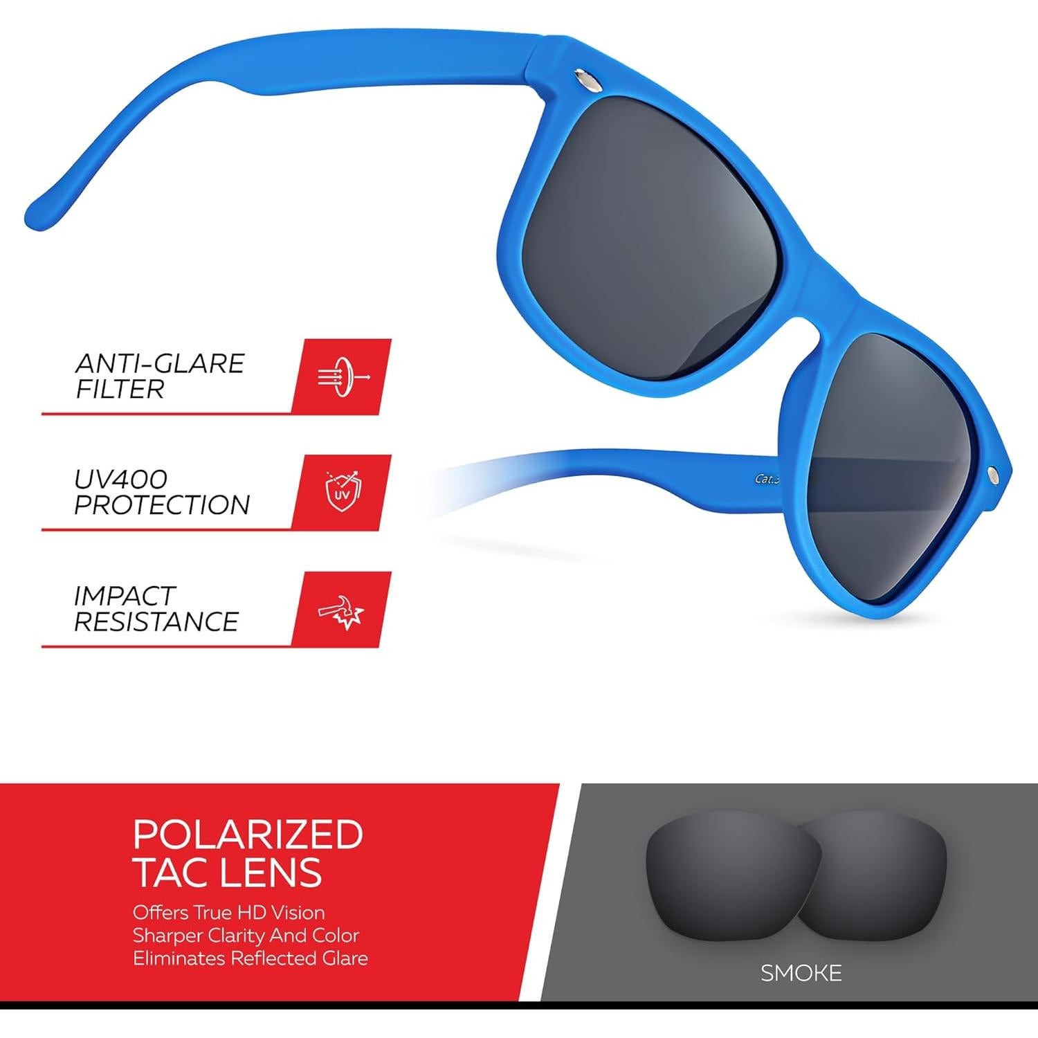Gafas de sol polarizadas Retro Rewind unisex UV400