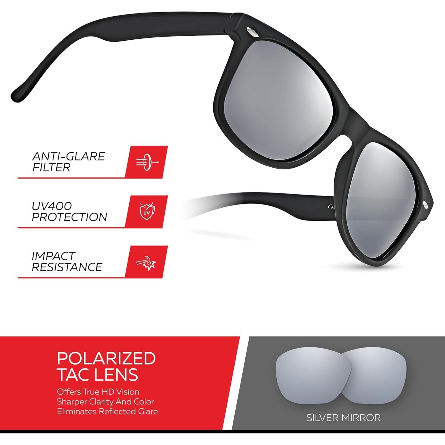 Gafas de sol polarizadas Retro Rewind unisex UV400