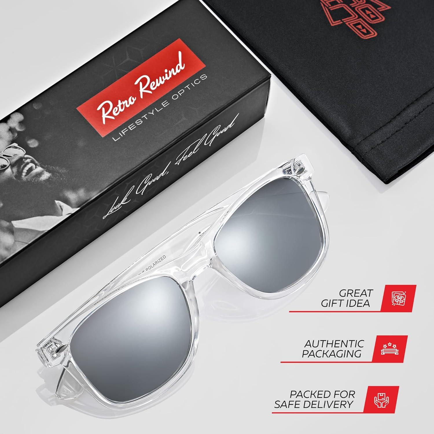 Gafas de sol polarizadas Retro Rewind unisex - UV400