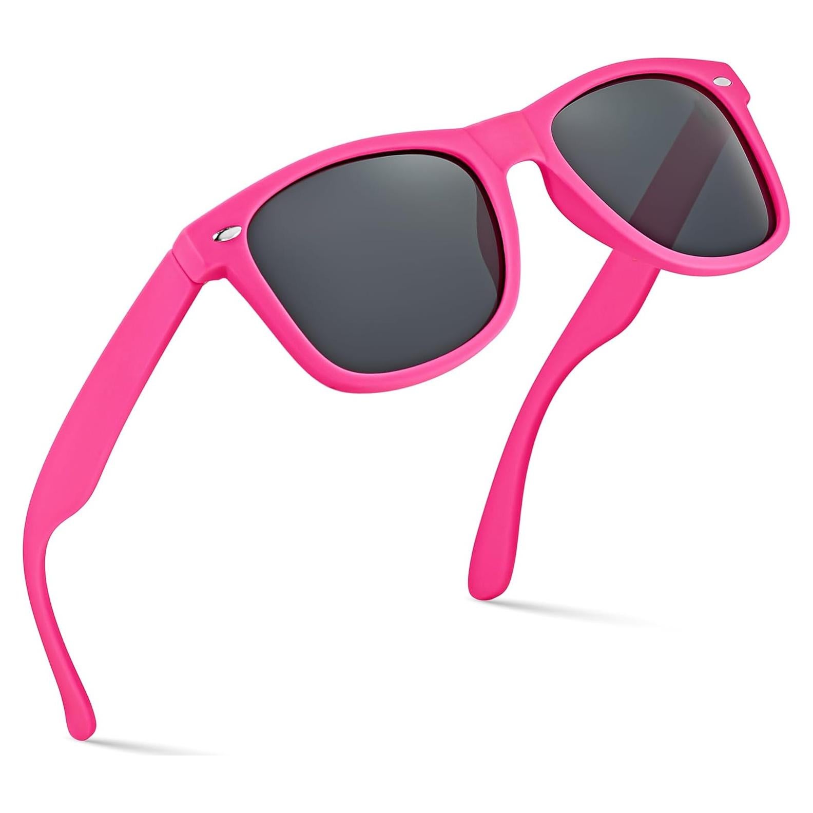 Gafas de sol polarizadas Retro Rewind unisex UV400 - Rosa mate