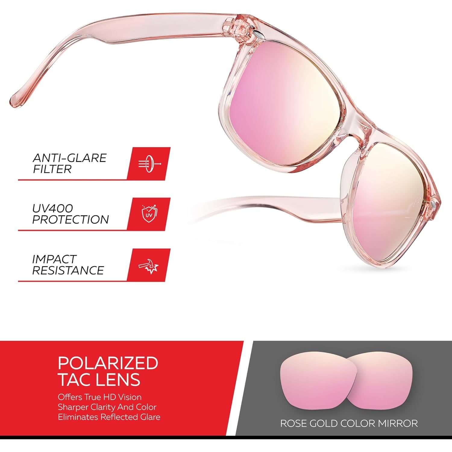 Gafas de sol polarizadas Retro Rewind UV400 - Unisex