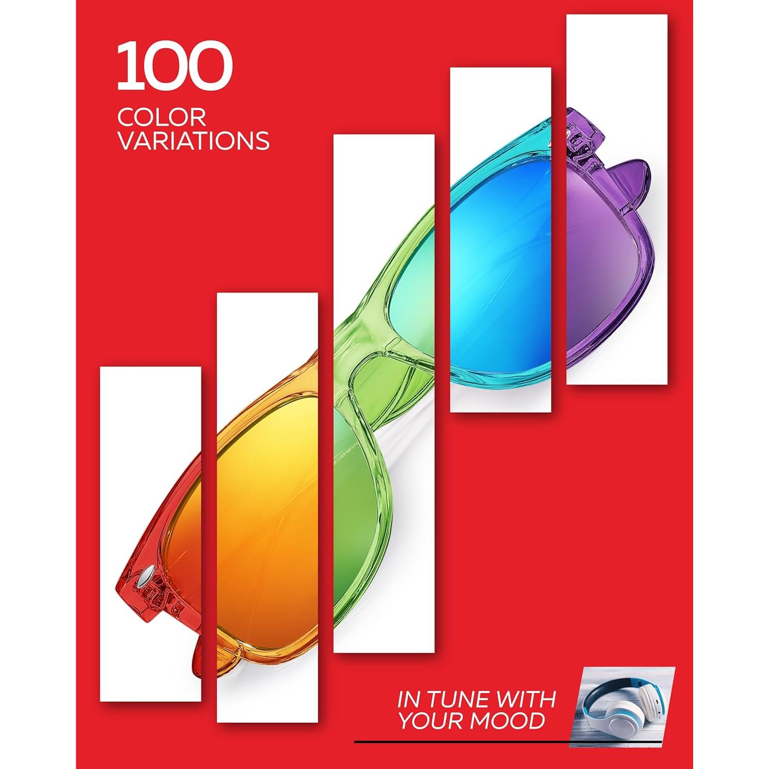 Gafas de sol polarizadas Retro Rewind UV400 - Unisex