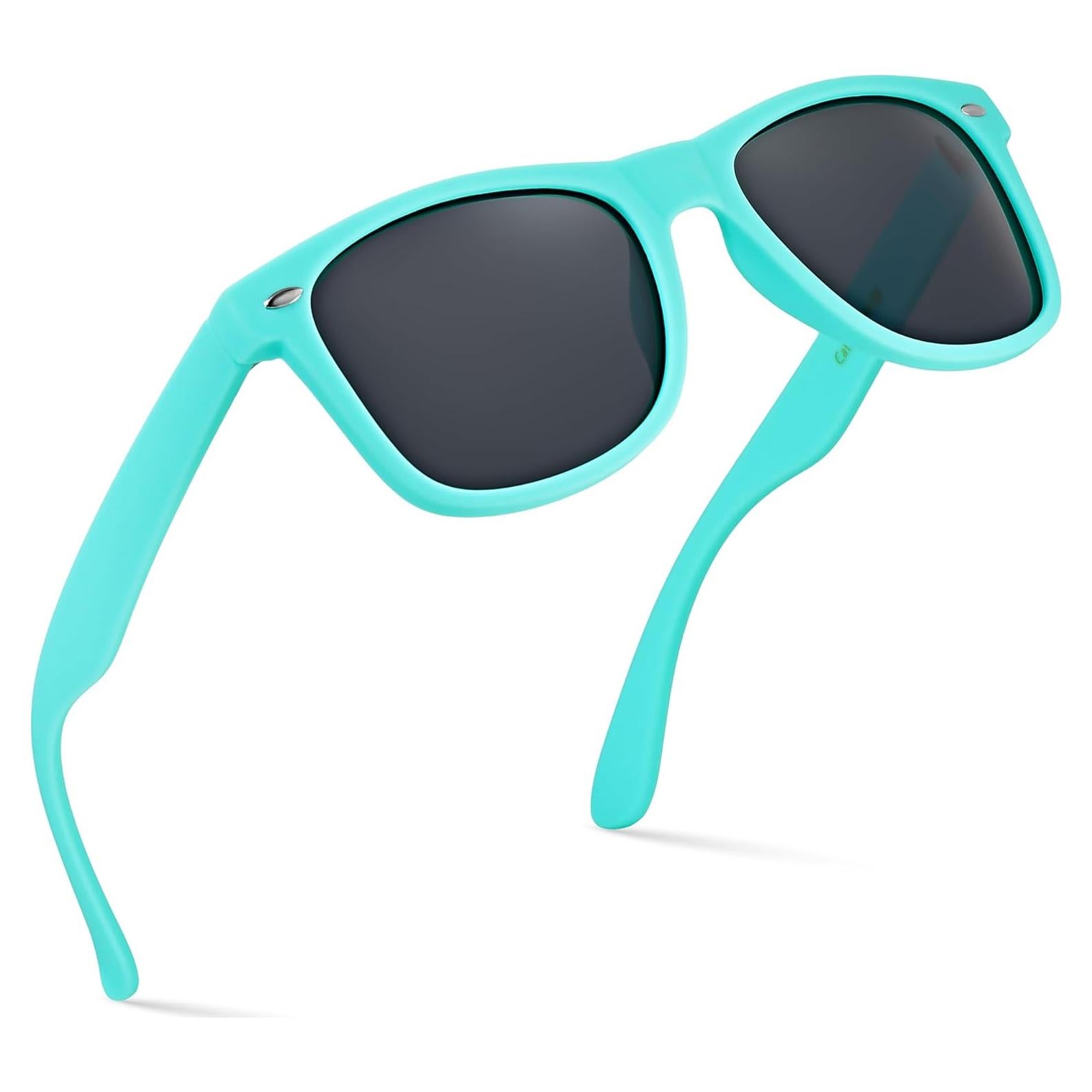 Gafas de sol polarizadas Retro Rewind unisex UV400 - Turquesa