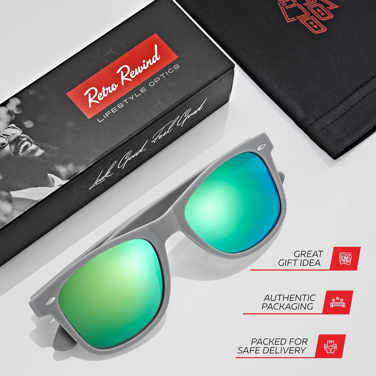 Gafas de sol polarizadas Retro Rewind unisex UV400