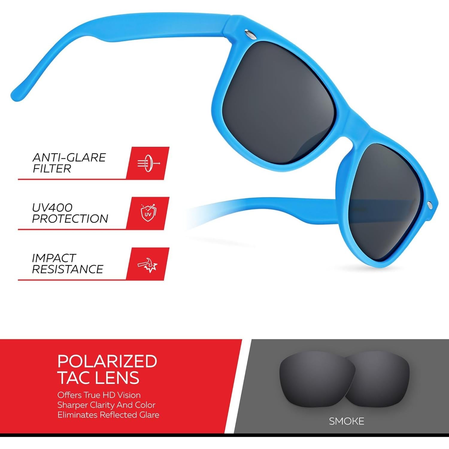 Gafas de sol polarizadas Retro Rewind unisex UV400