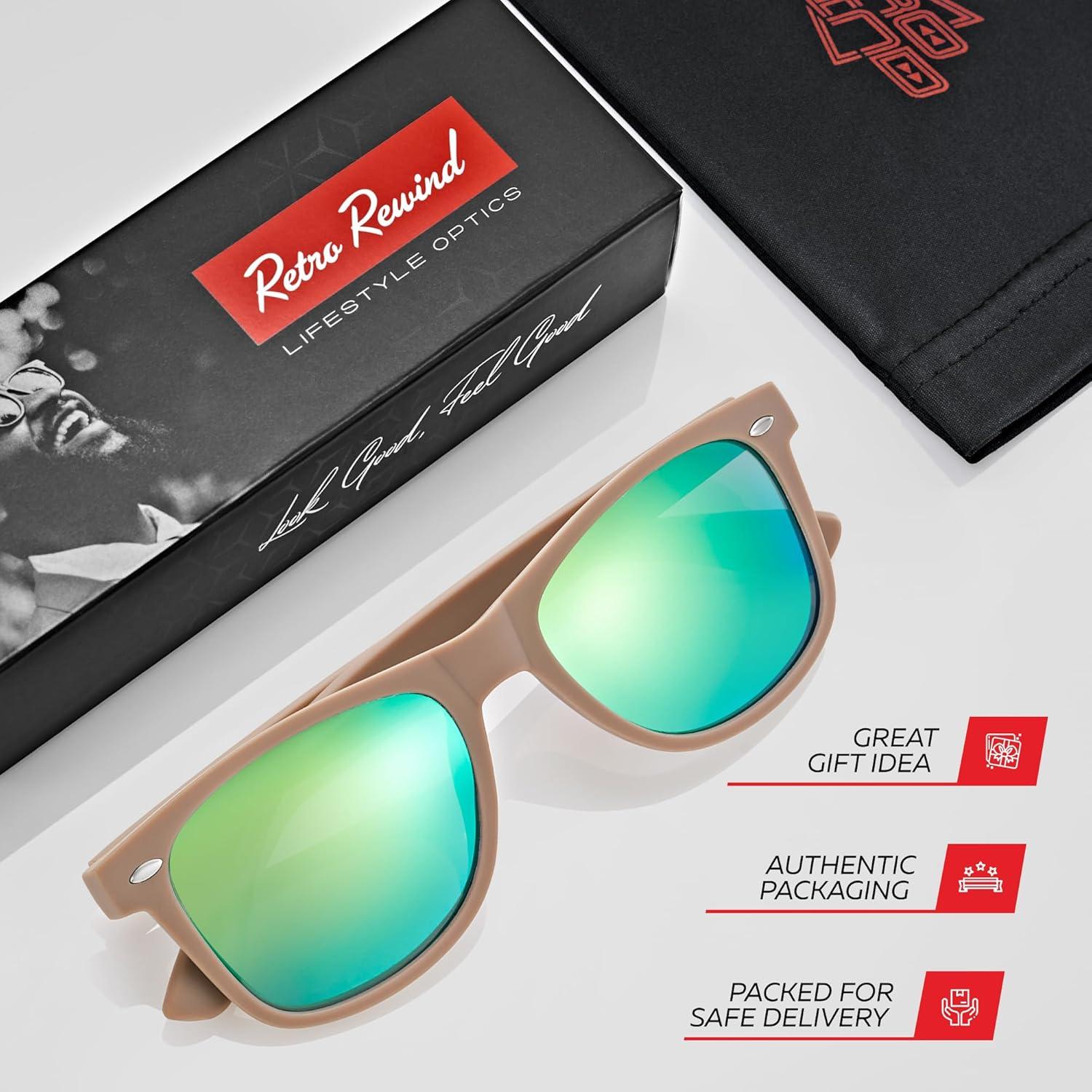 Gafas de sol polarizadas Retro Rewind unisex UV400