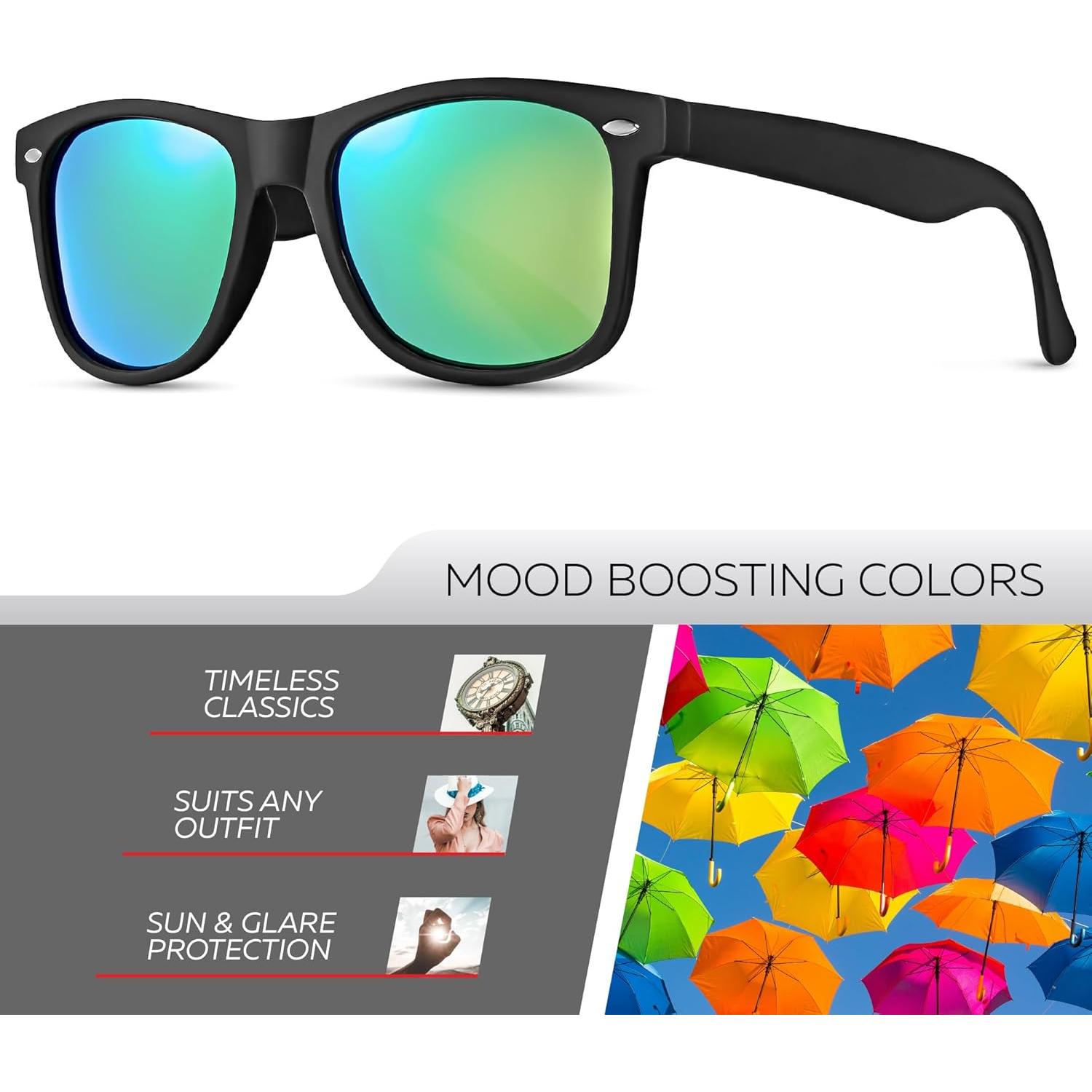 Gafas de sol polarizadas Retro Rewind unisex UV400