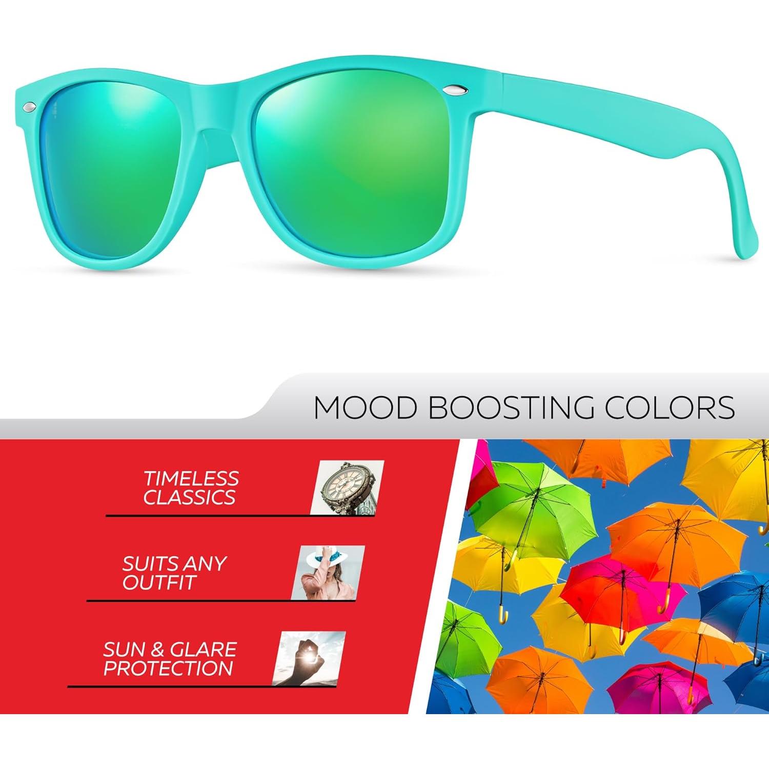 Gafas de sol polarizadas Retro Rewind unisex UV400