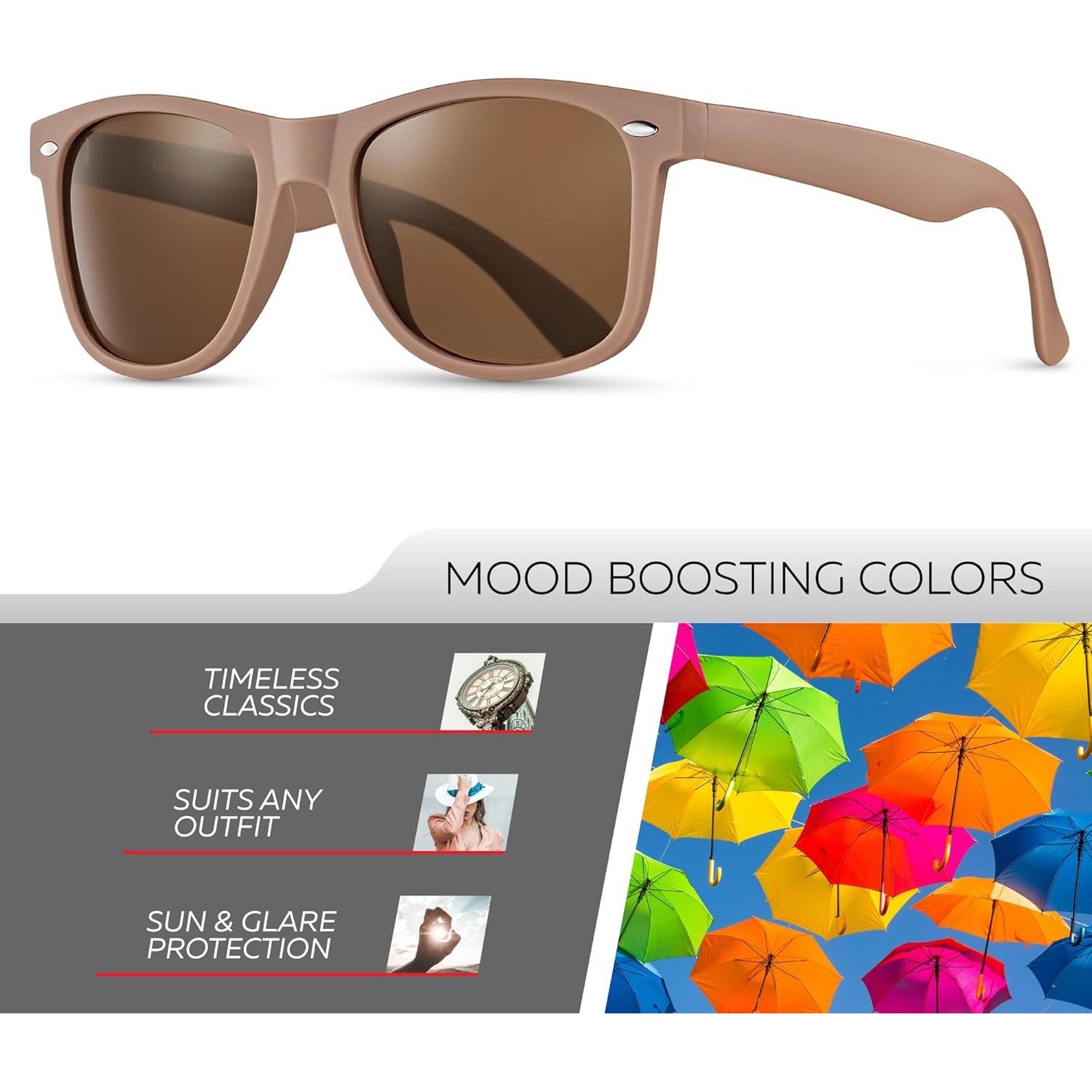 Gafas de sol polarizadas Retro Rewind unisex UV400