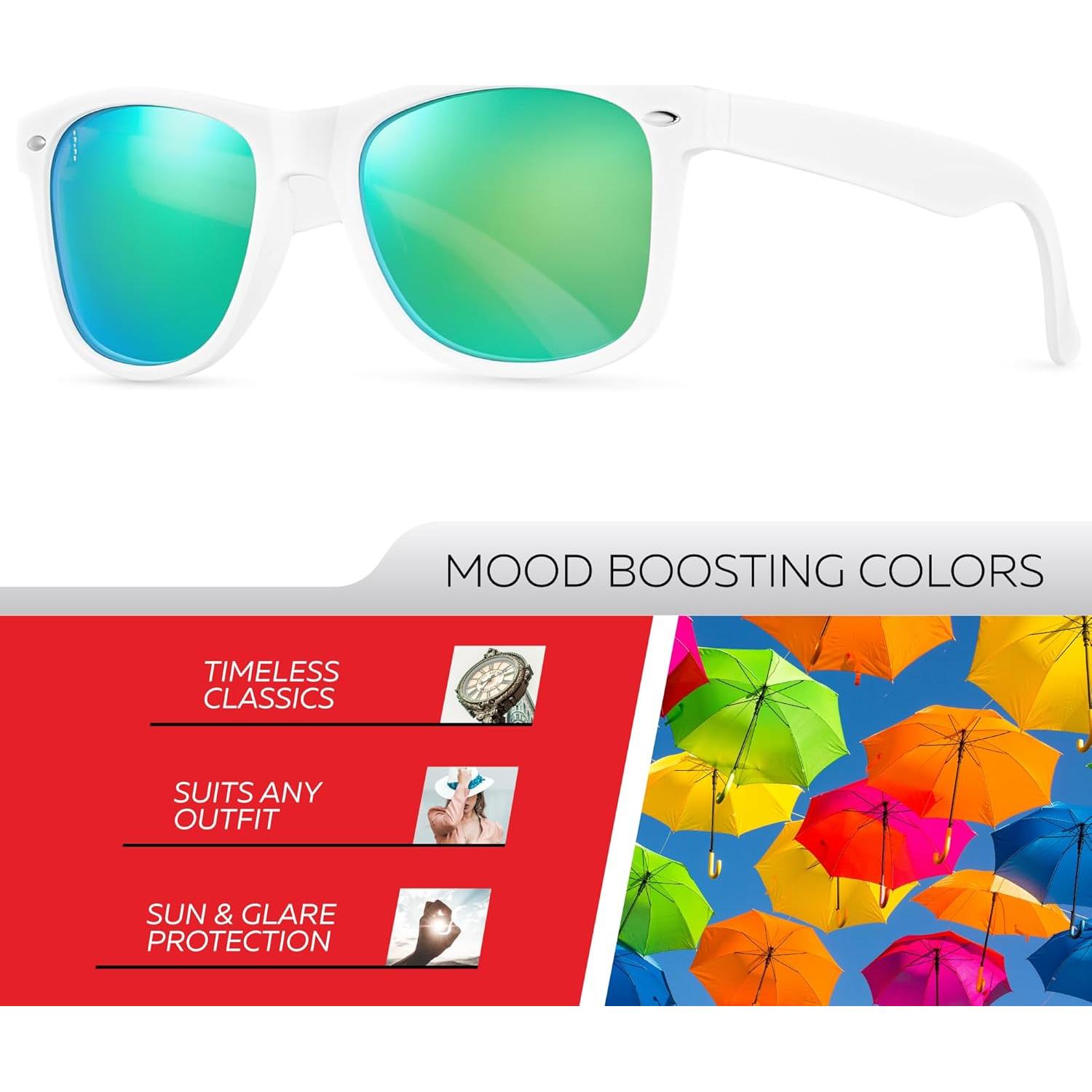 Gafas de sol polarizadas Retro Rewind unisex UV400