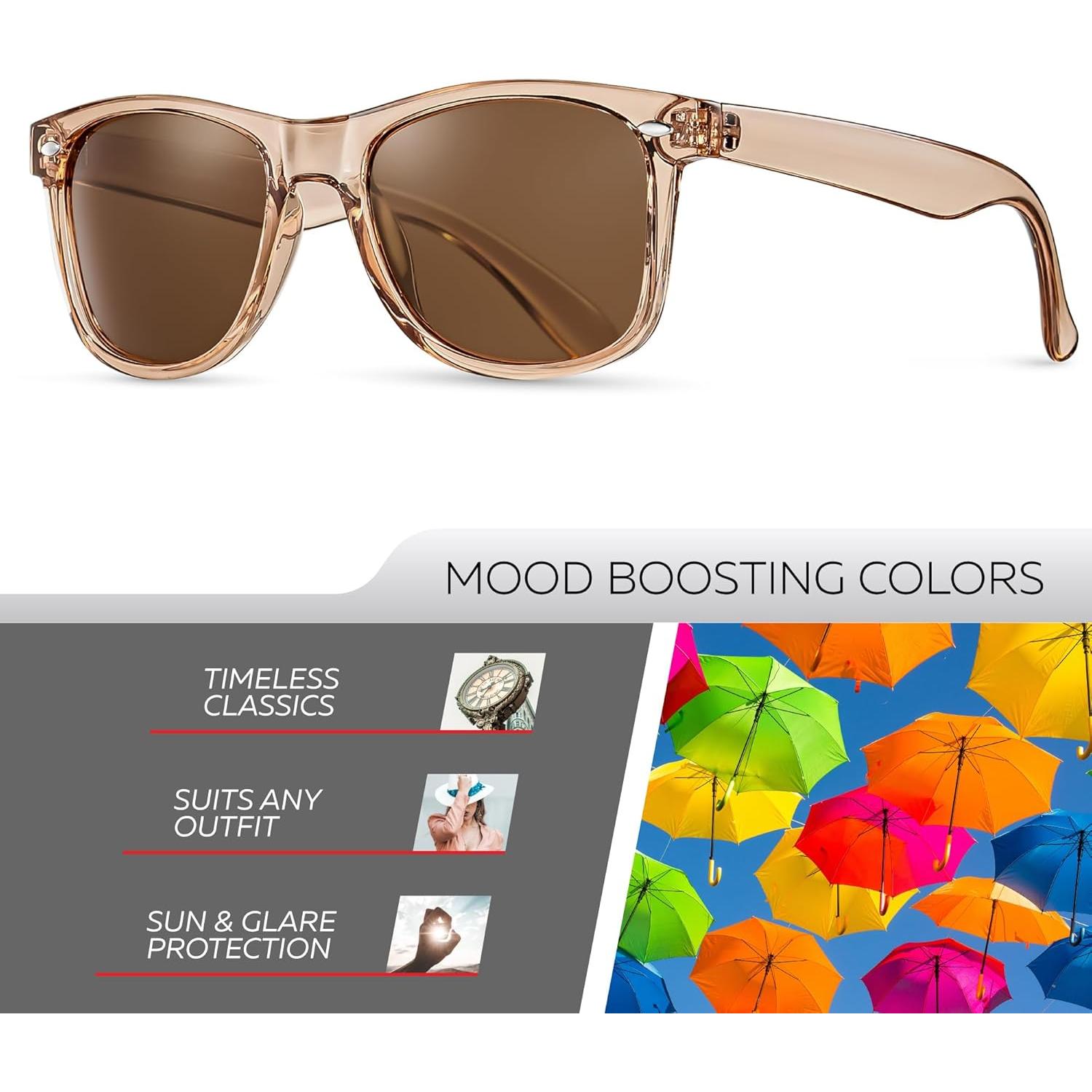 Gafas de sol polarizadas Retro Rewind unisex UV400