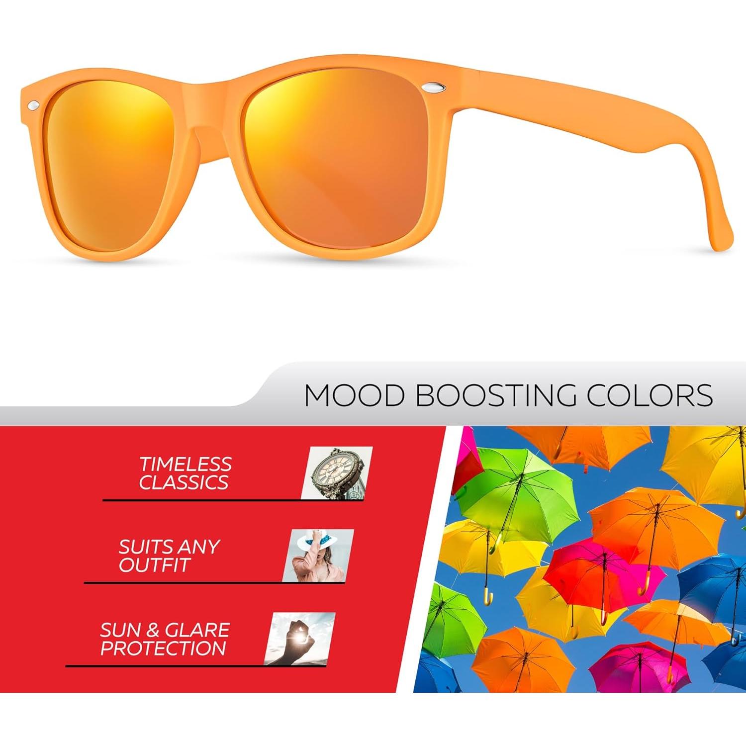 Gafas de sol polarizadas Retro Rewind unisex UV400