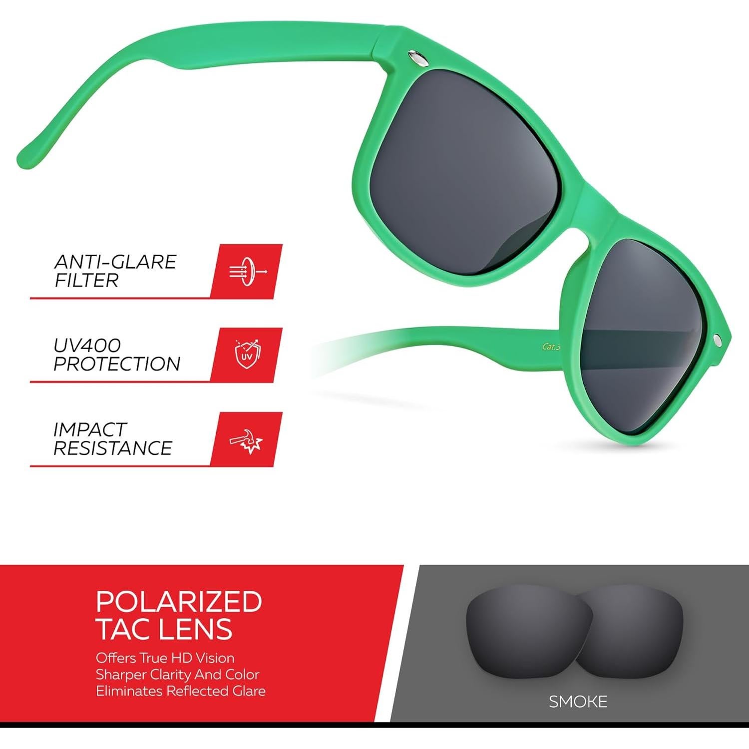 Gafas de sol polarizadas Retro Rewind UV400 - Unisex