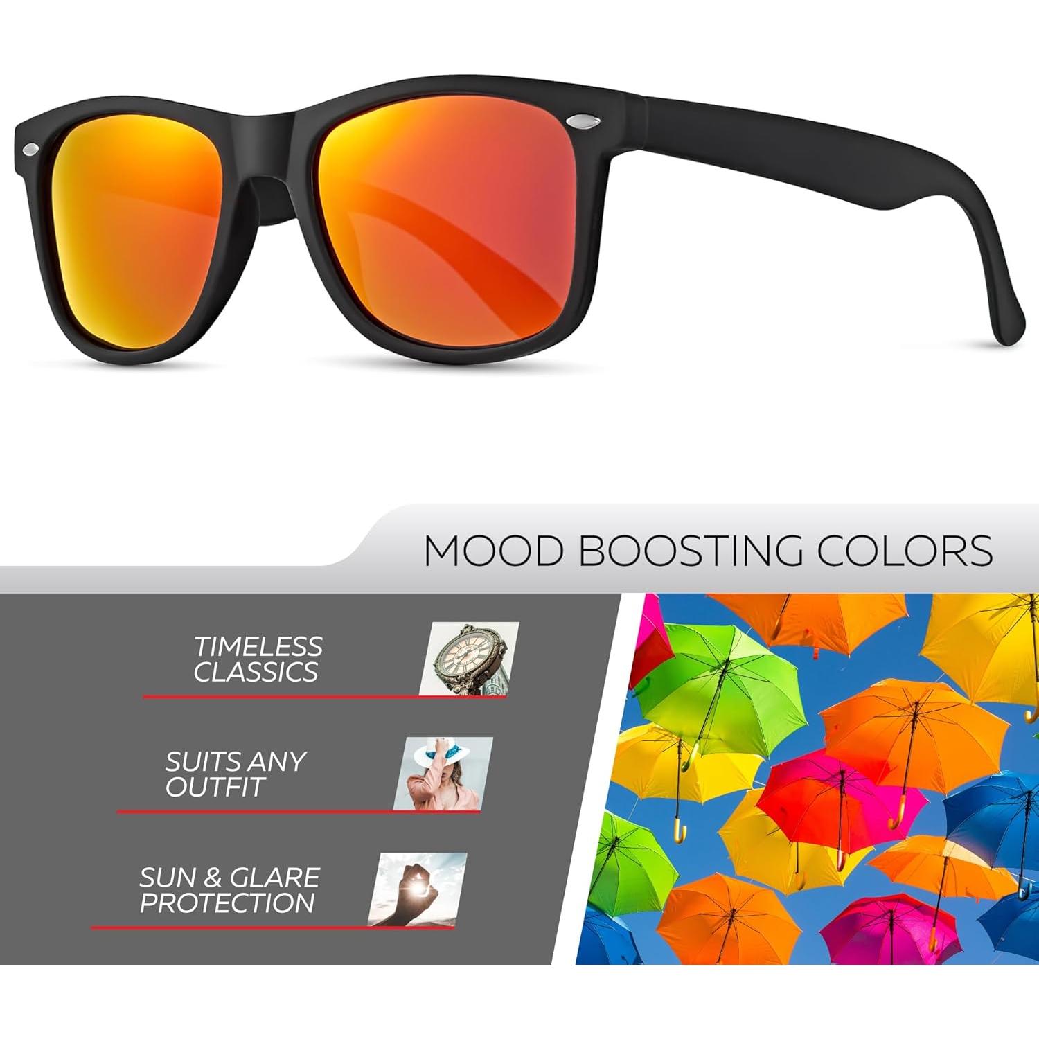 Gafas de sol polarizadas Retro Rewind unisex UV400