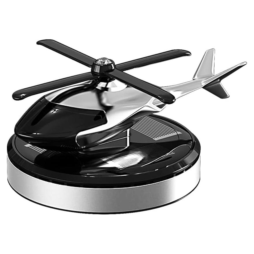 Ambientador de Coche Solar GCZCC Helicóptero con 6 Tablet