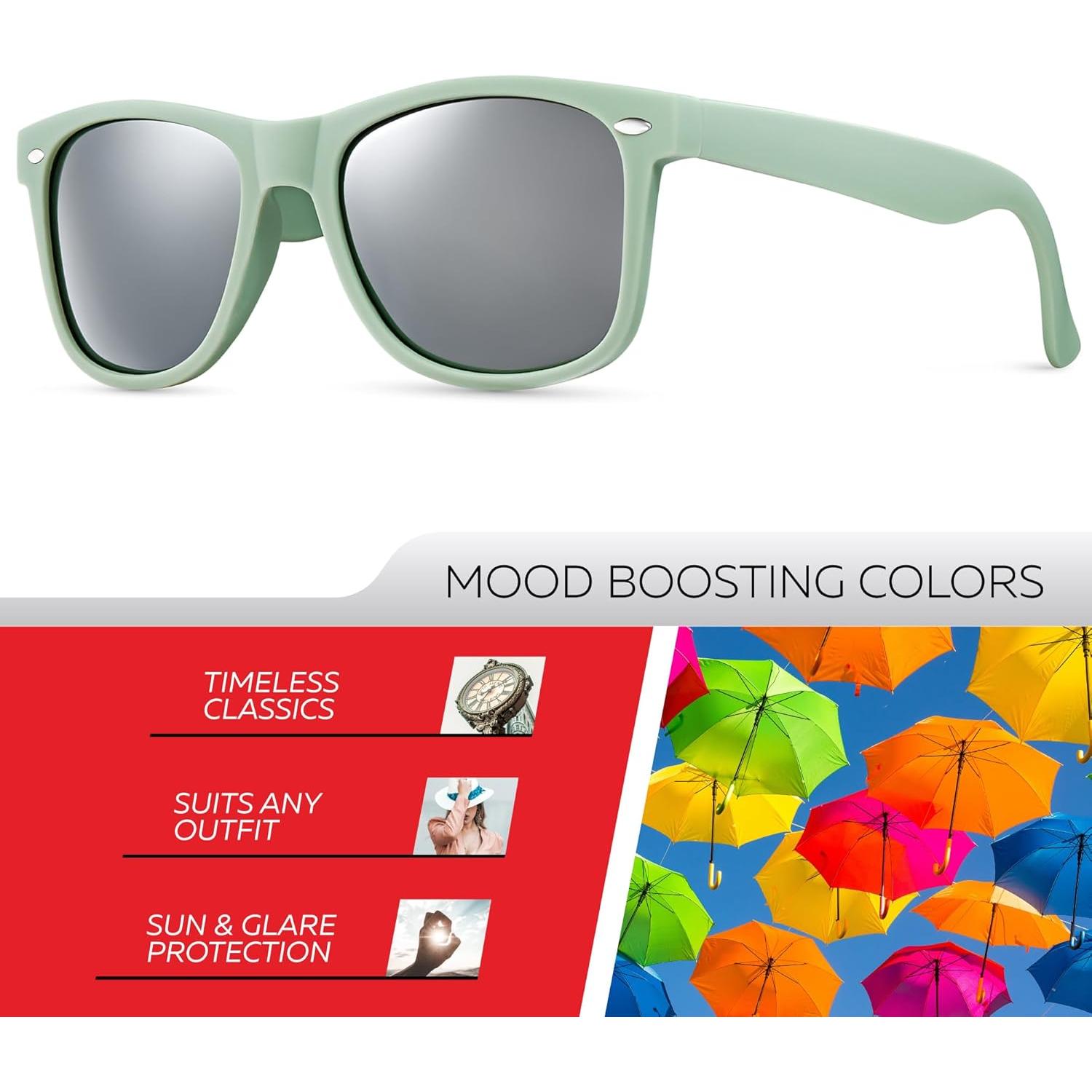 Gafas de sol polarizadas Retro Rewind unisex UV400