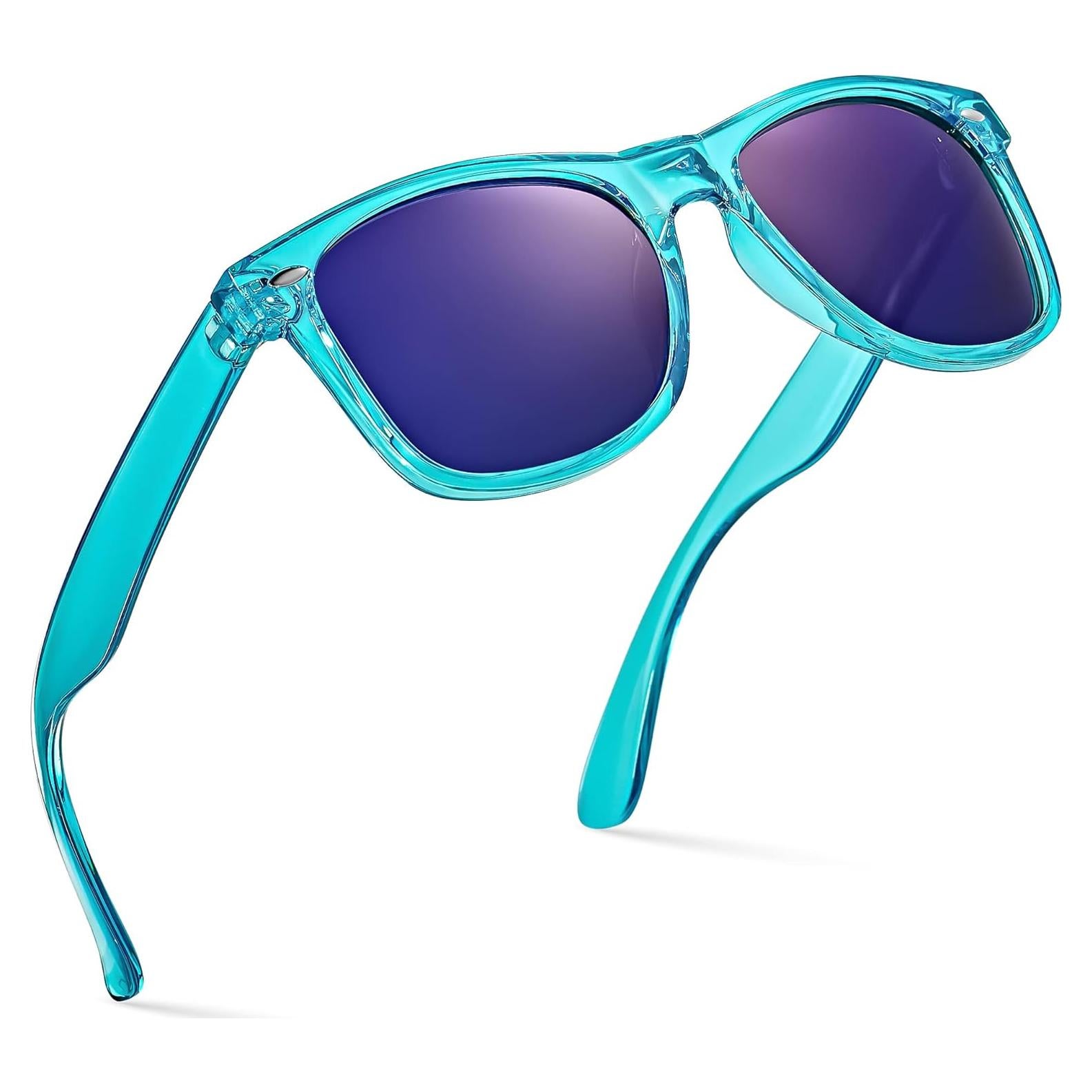 Gafas de sol polarizadas Retro Rewind unisex UV400 - Turquesa