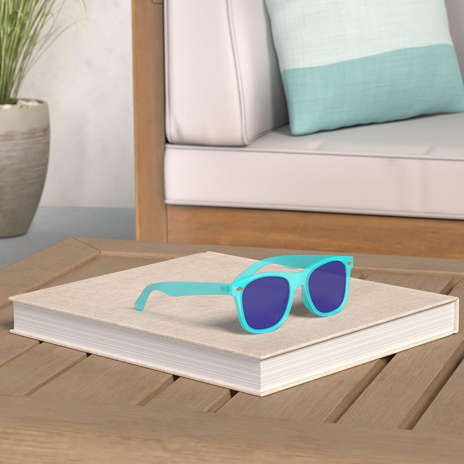 Gafas de sol polarizadas Retro Rewind unisex UV400 - Turquesa