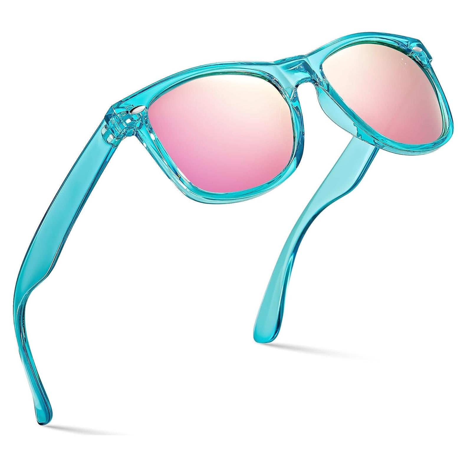 Gafas de sol polarizadas Retro Rewind unisex UV400 - Turquesa