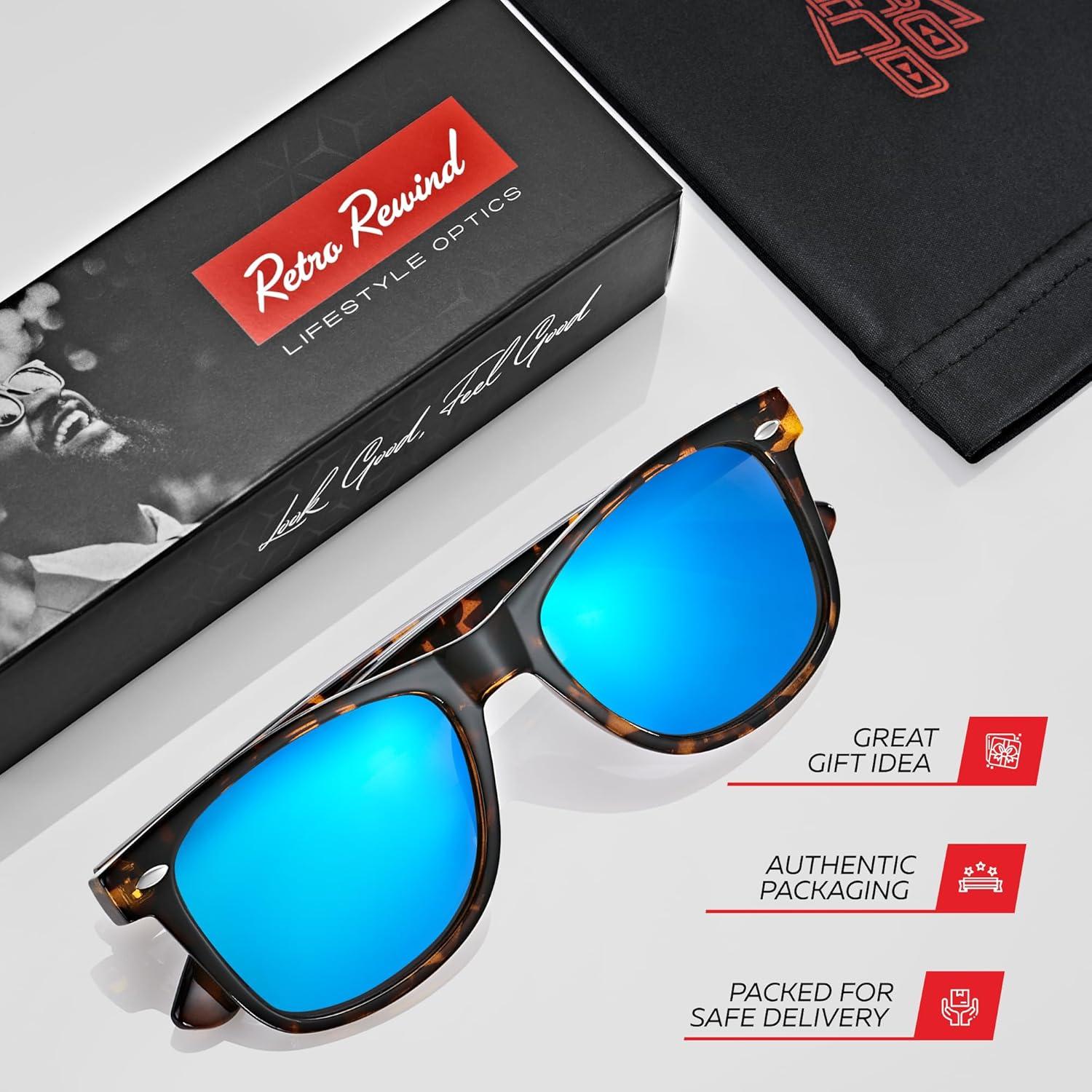 Gafas de sol polarizadas Retro Rewind unisex UV400